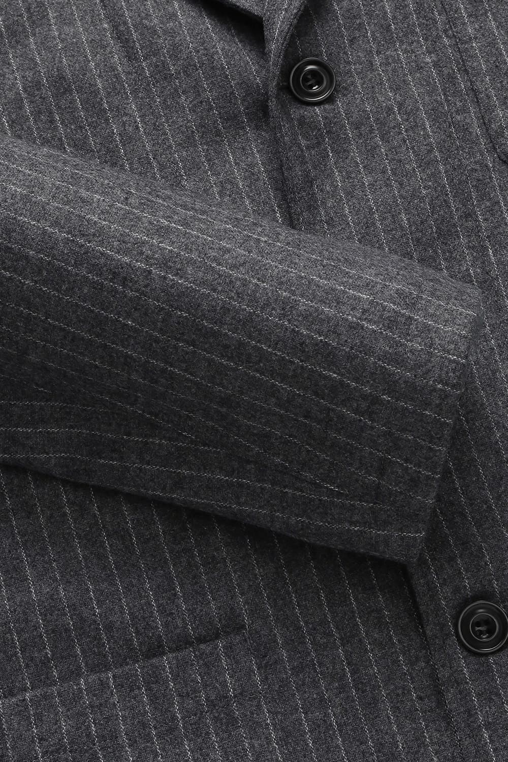 울 믹스 JONNY 그레이 자켓 QE4FMHTJA101Q94