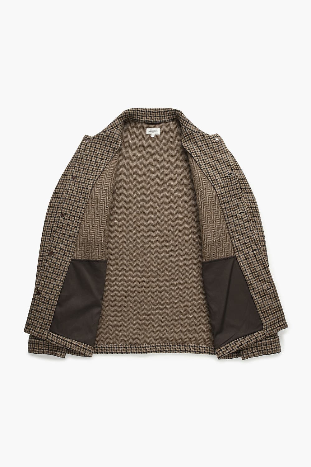 울 믹스 DAY 브라운 아우터 QE4FMHTOT107Q83