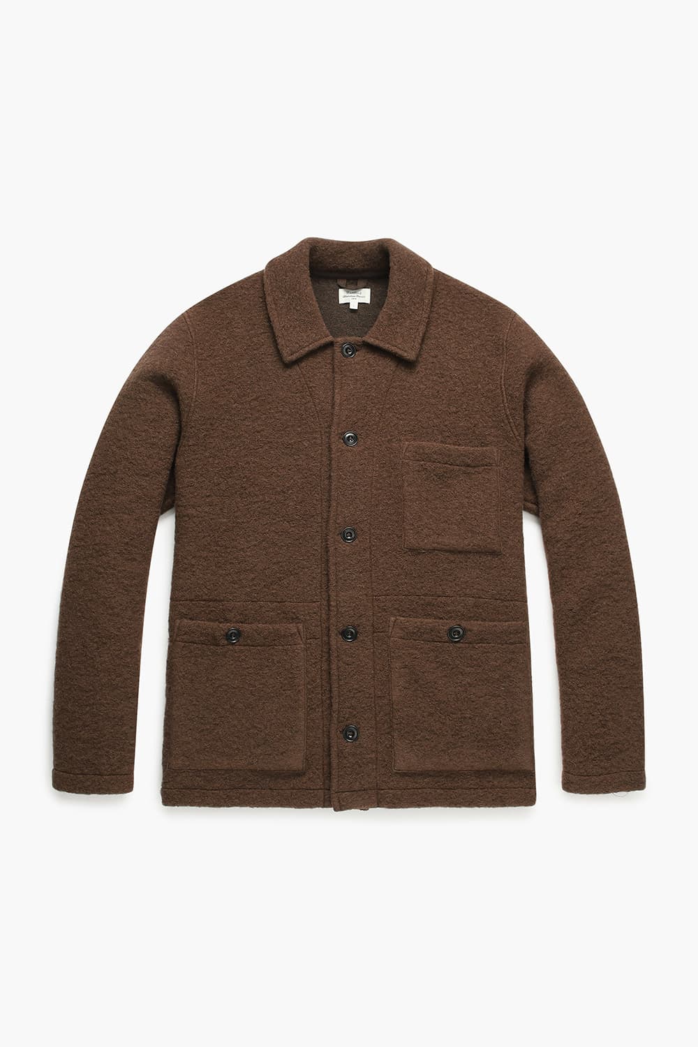 울 믹스 SERVICE JACKET 브라운 아우터 QE4FMHTOT112Q86