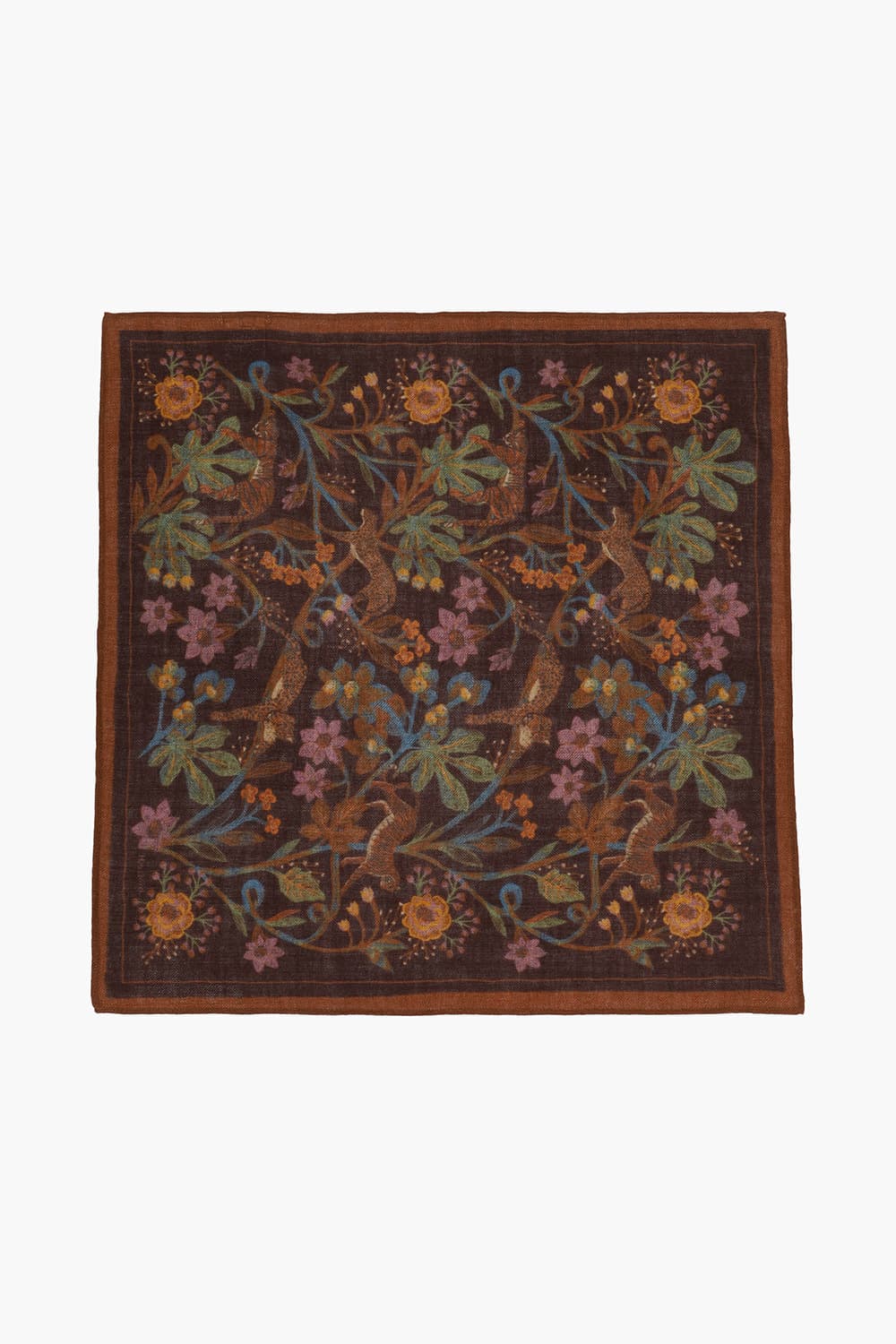 울100 TIGER BANDANA MEN 다크 브라운 스카프 QE4FMHTSC101Q89