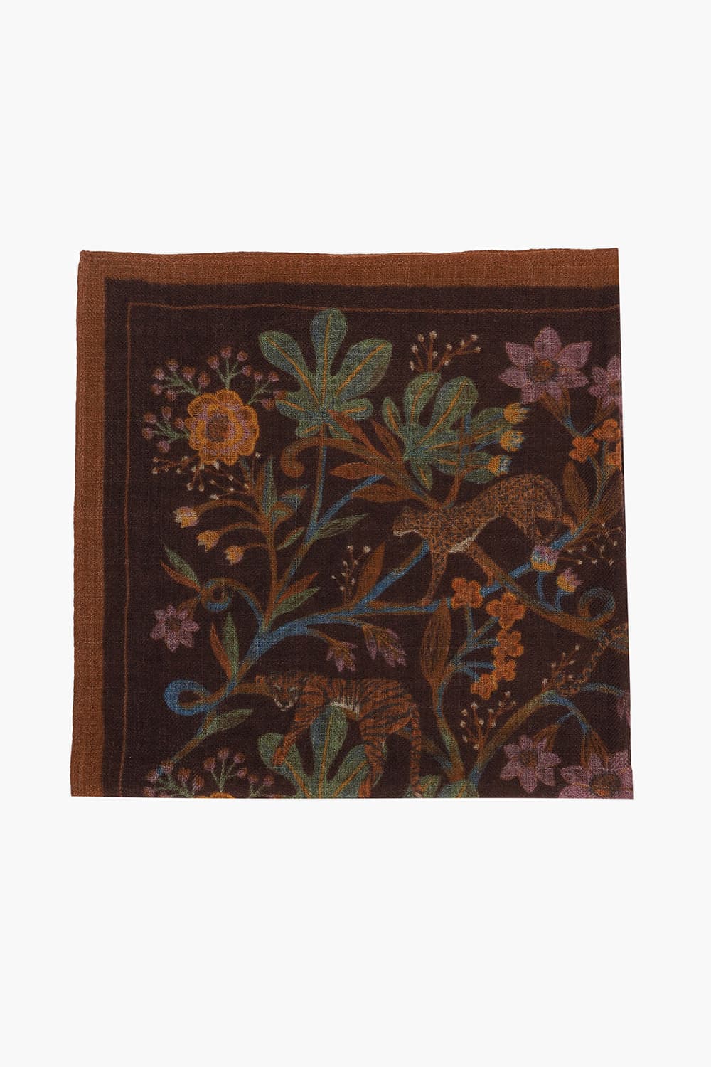 울100 TIGER BANDANA MEN 다크 브라운 스카프 QE4FMHTSC101Q89