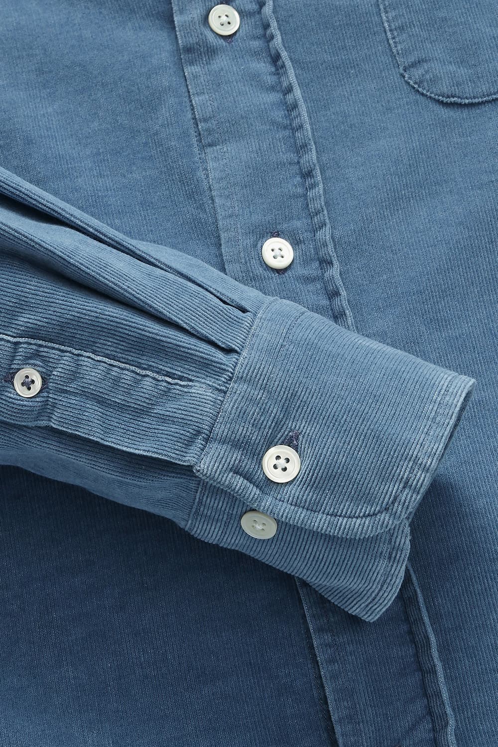 면100 PITT 블루 셔츠 QE4FMHTSH108Q63