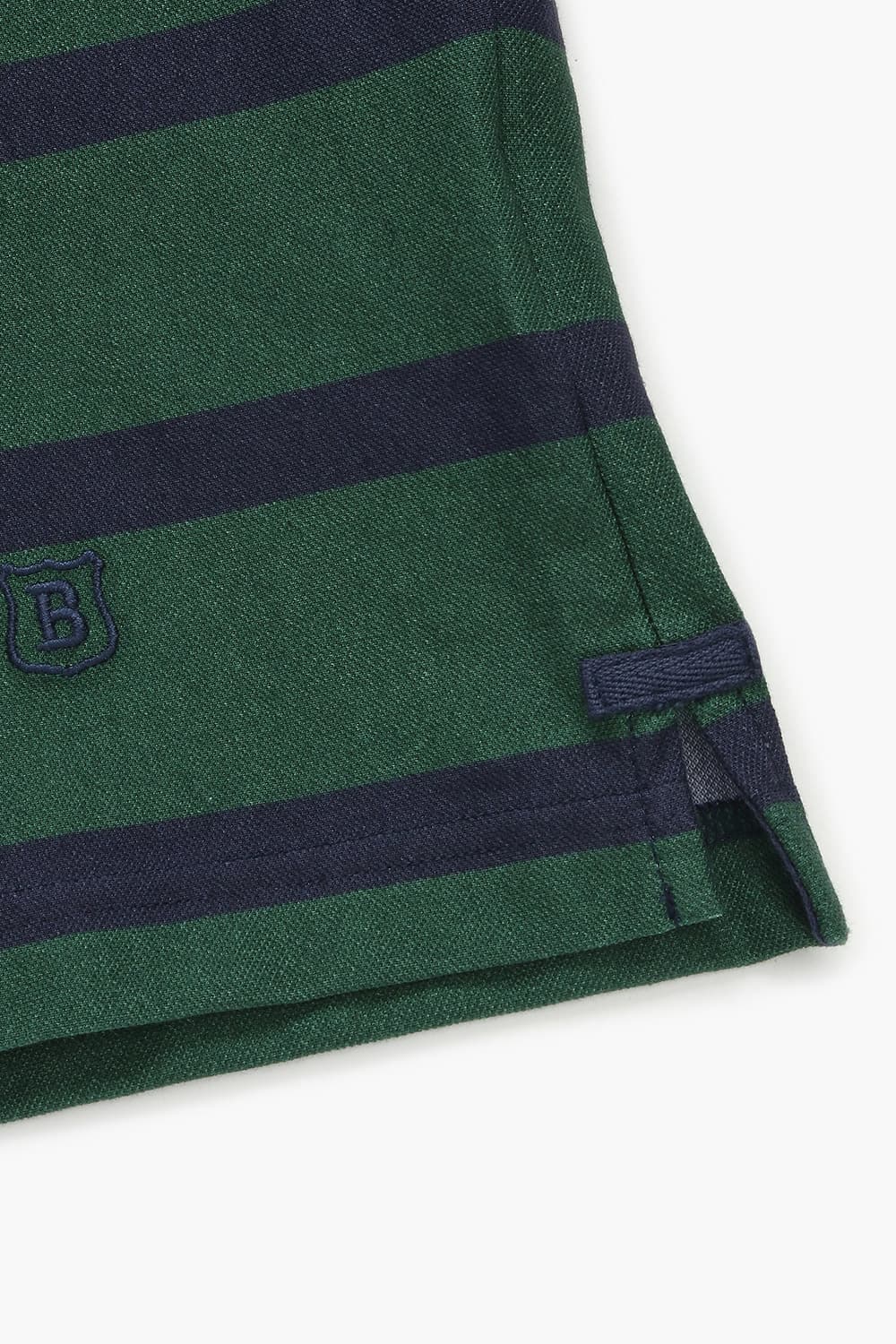 면100 Stripe Polo 그린 폴로 RE4FMBAPO101R75