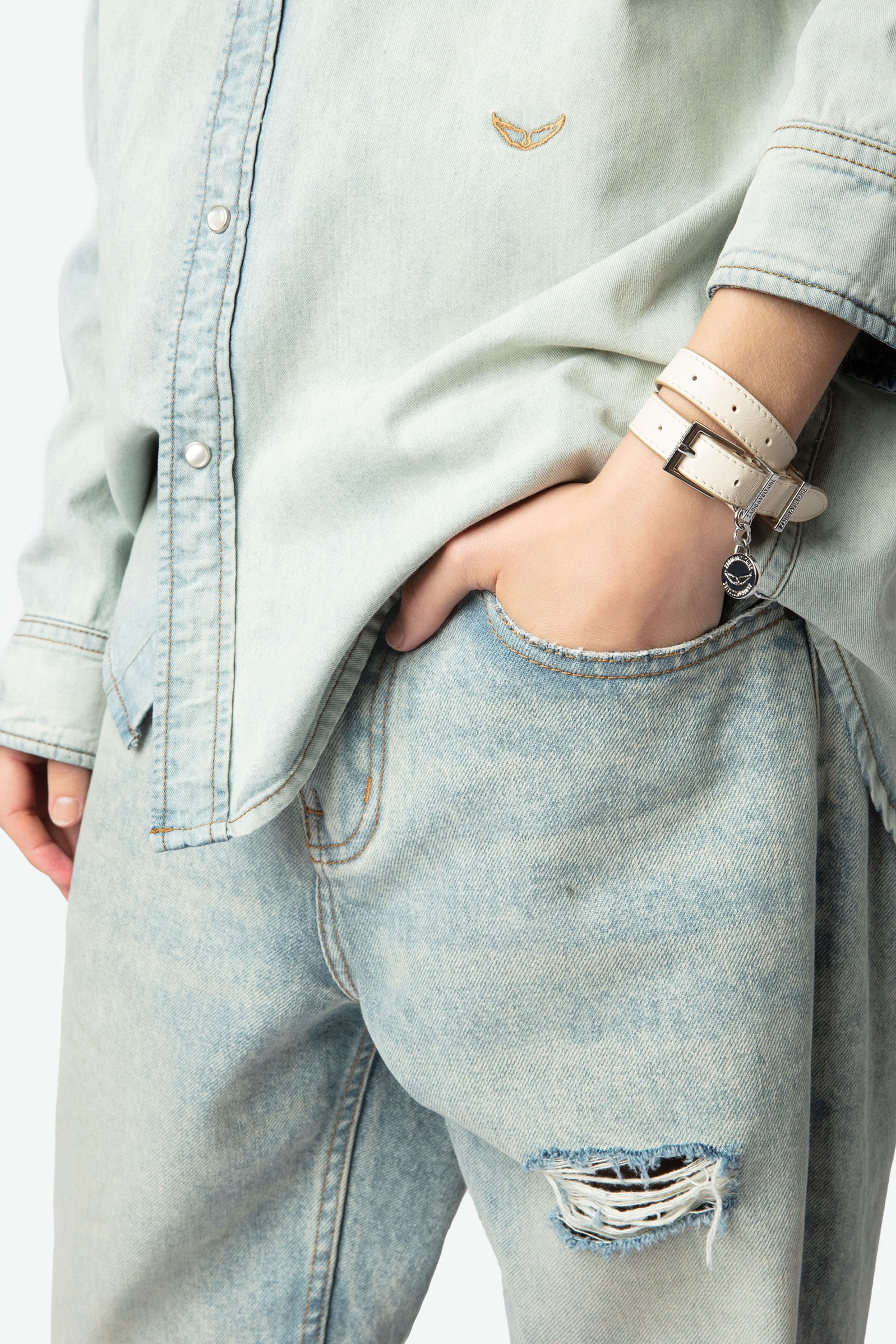 Sunny Double Leather Bracelet