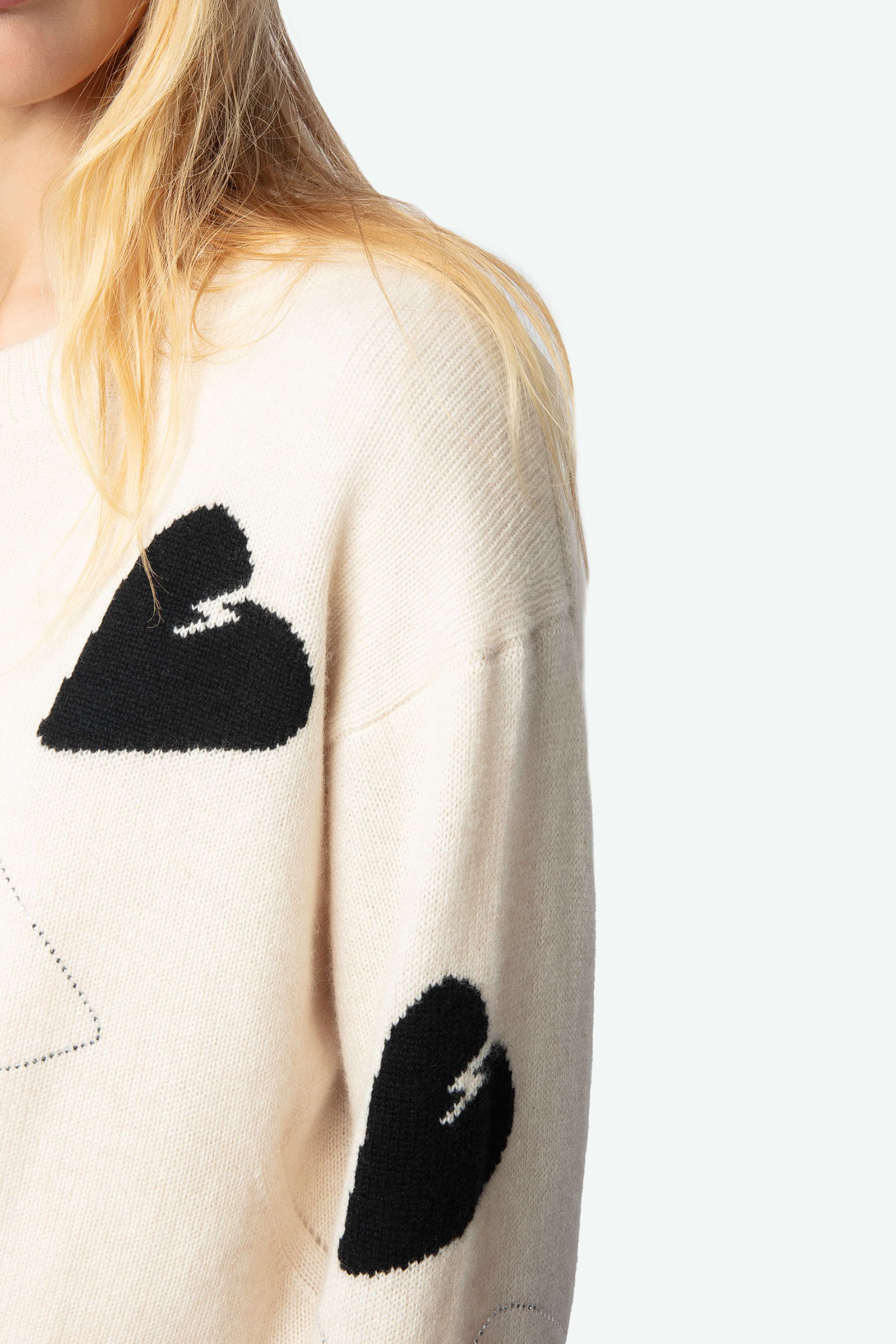 Markus Heart Cashmere Sweater