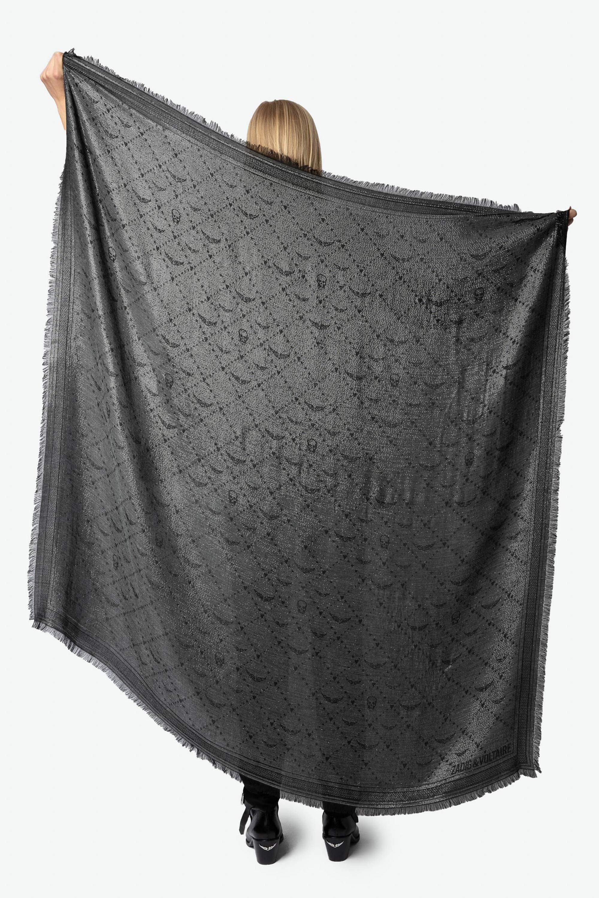 Glenn Monogram Scarf