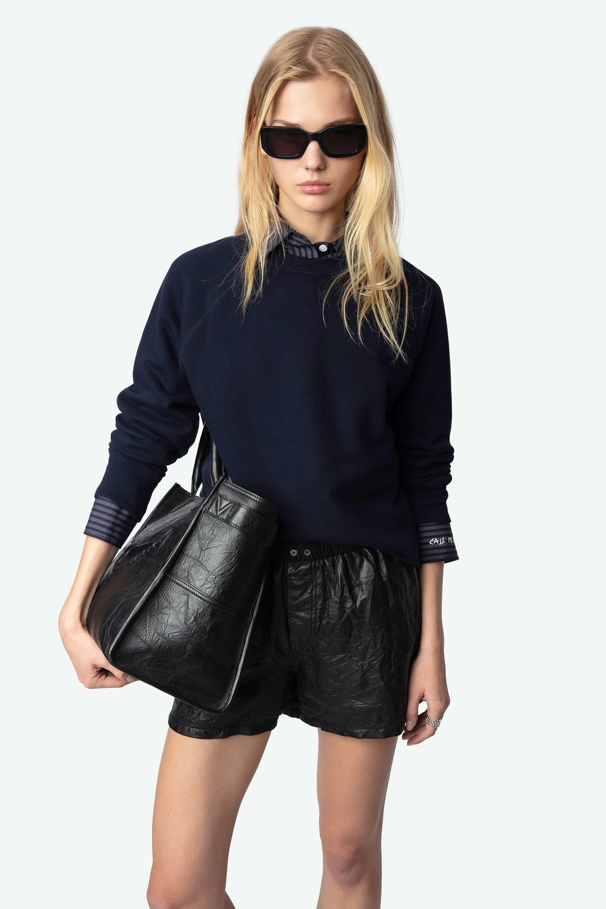 Upper Angel Fishnet Sweatshirt