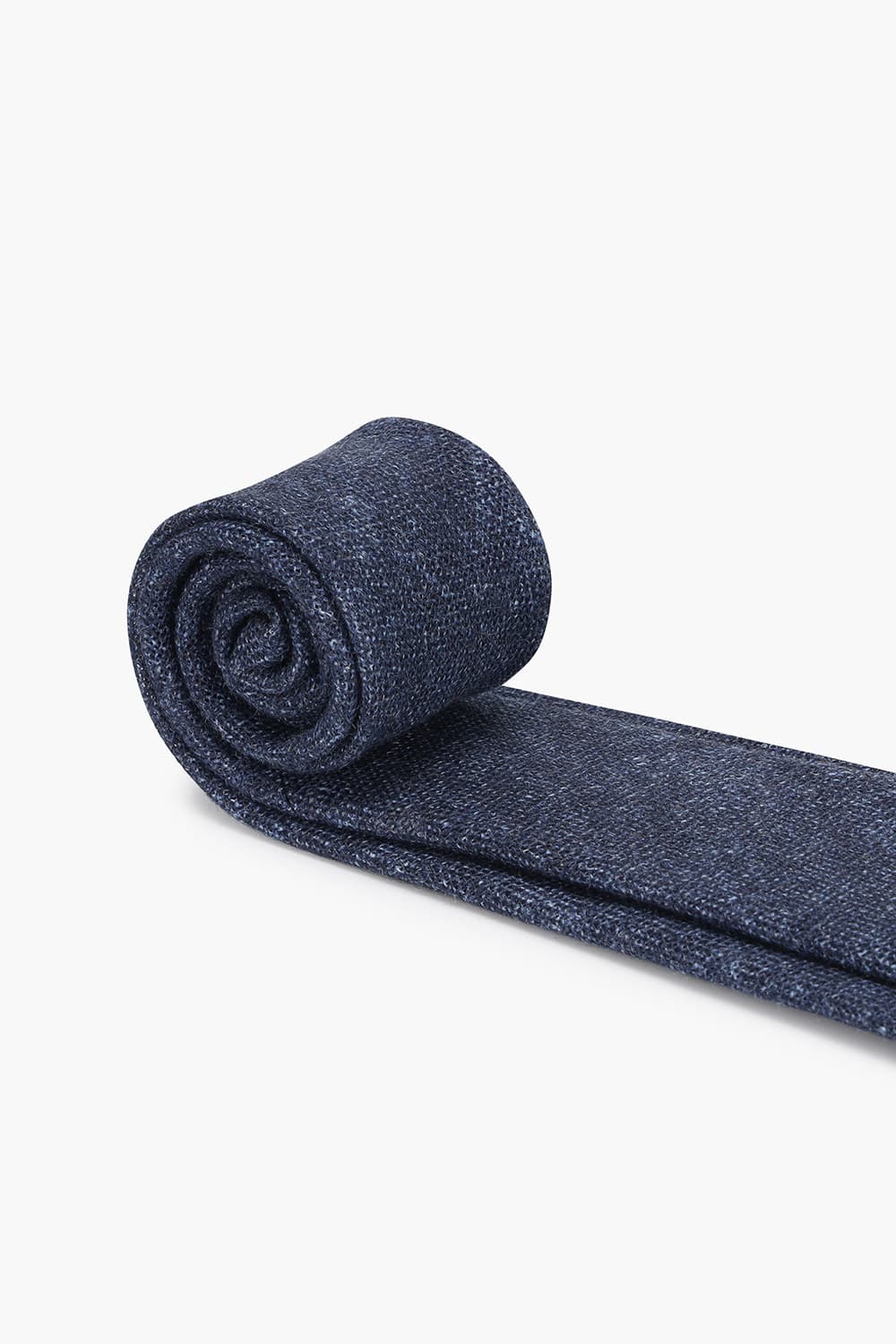 린넨100 네이비 솔리드 넥타이 RD7SMBBTI501R66