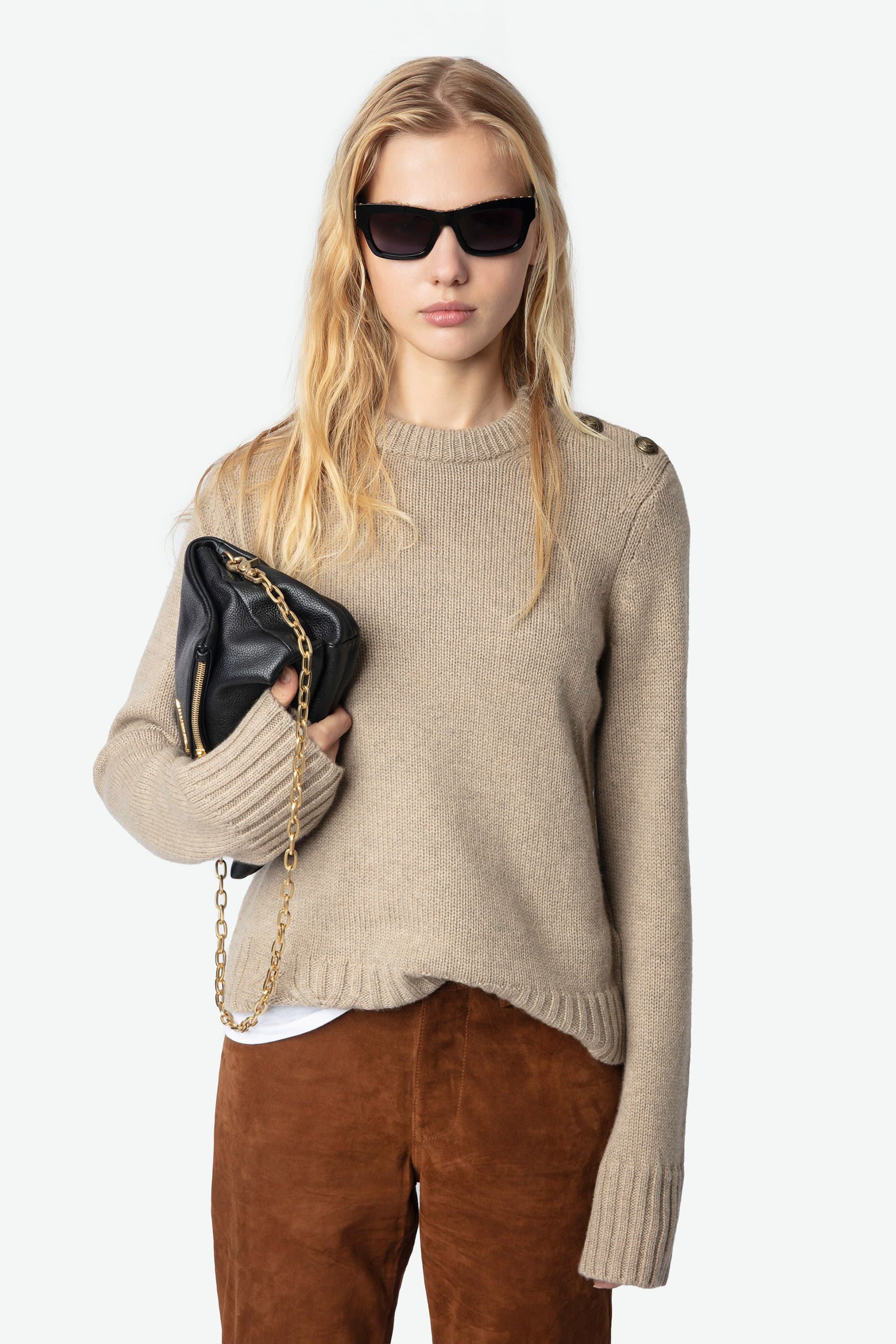 Malty Cashmere Sweater