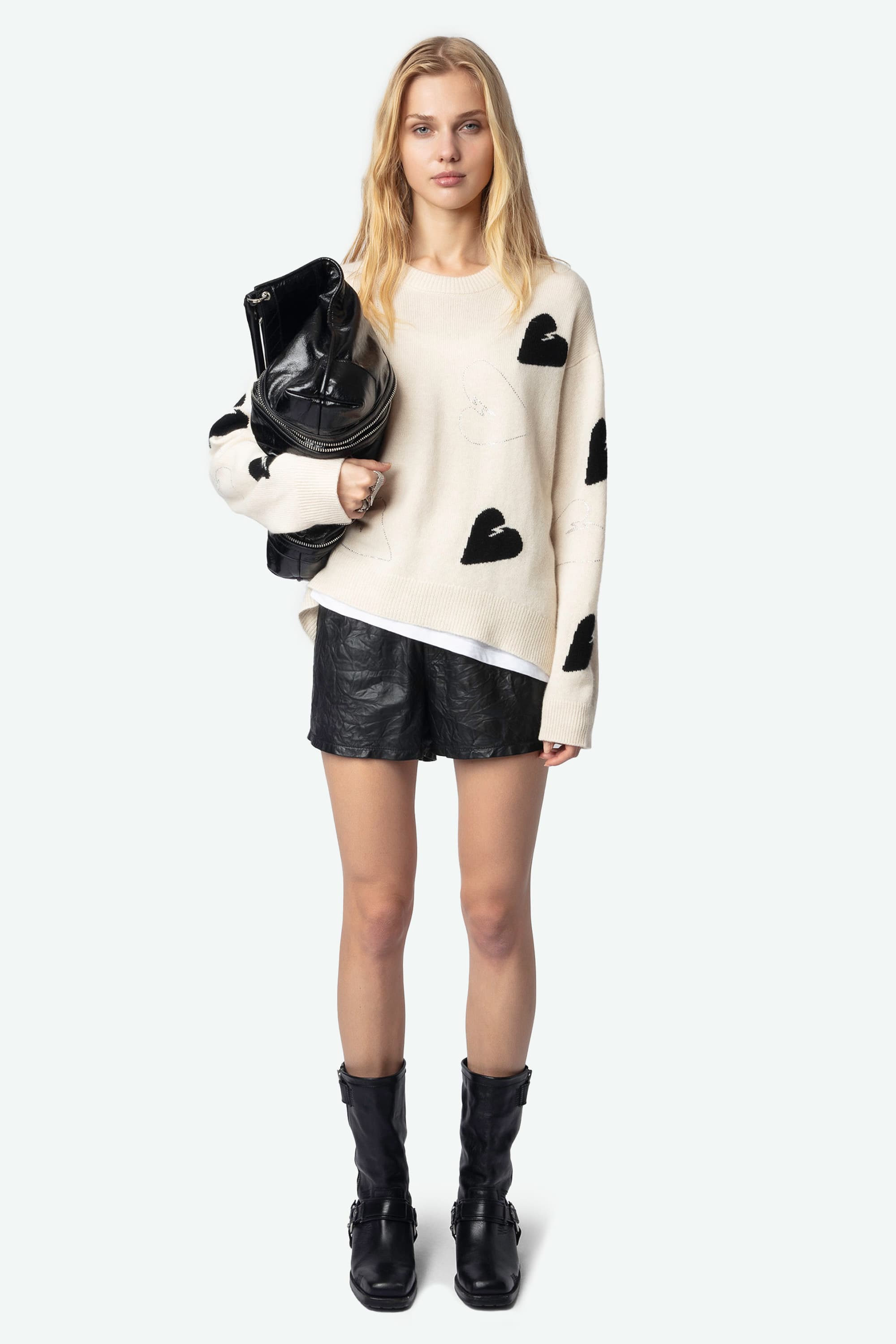 Markus Heart Cashmere Sweater