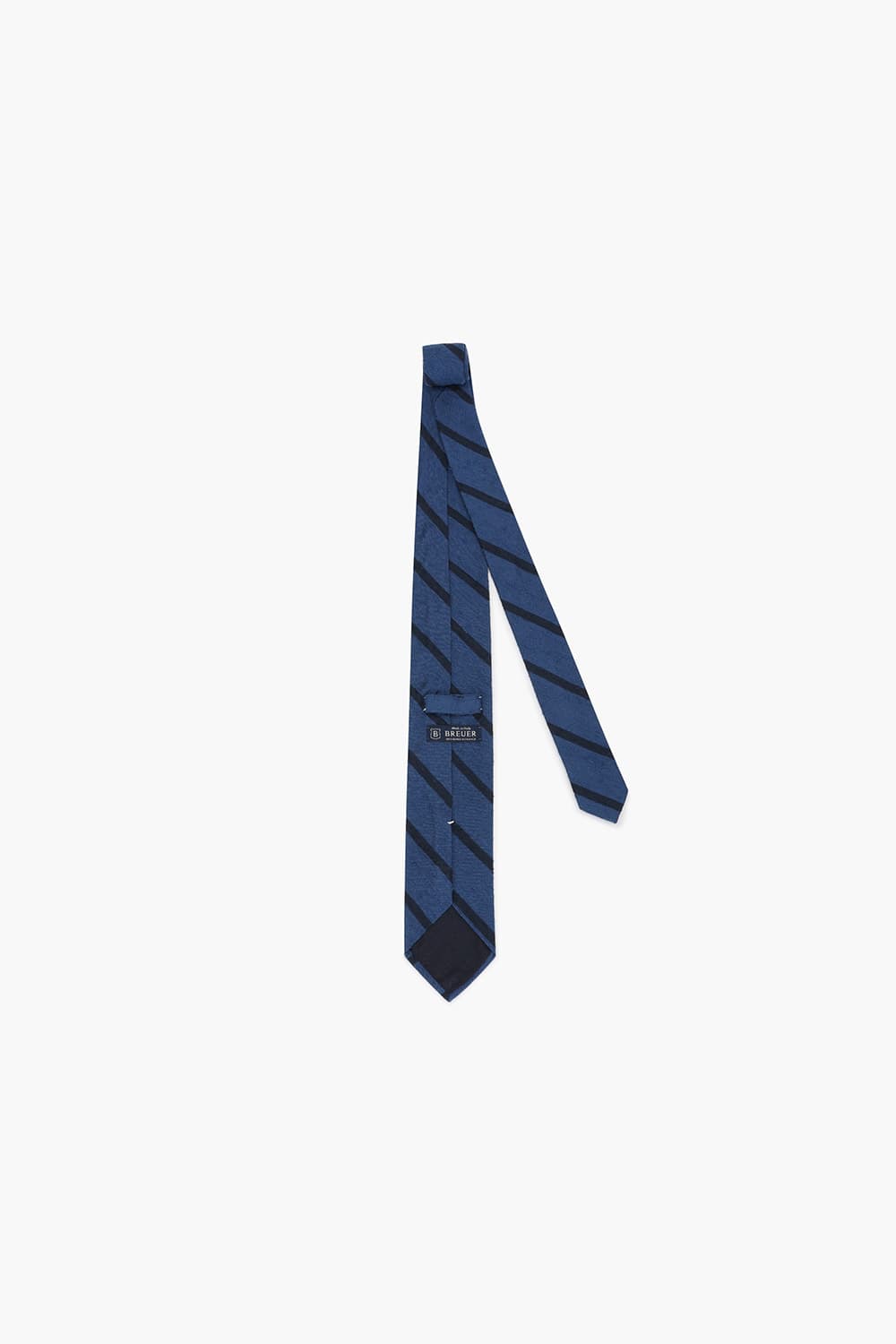 실크100 블루 네이비사선 넥타이 RD7SMBBTI410R63