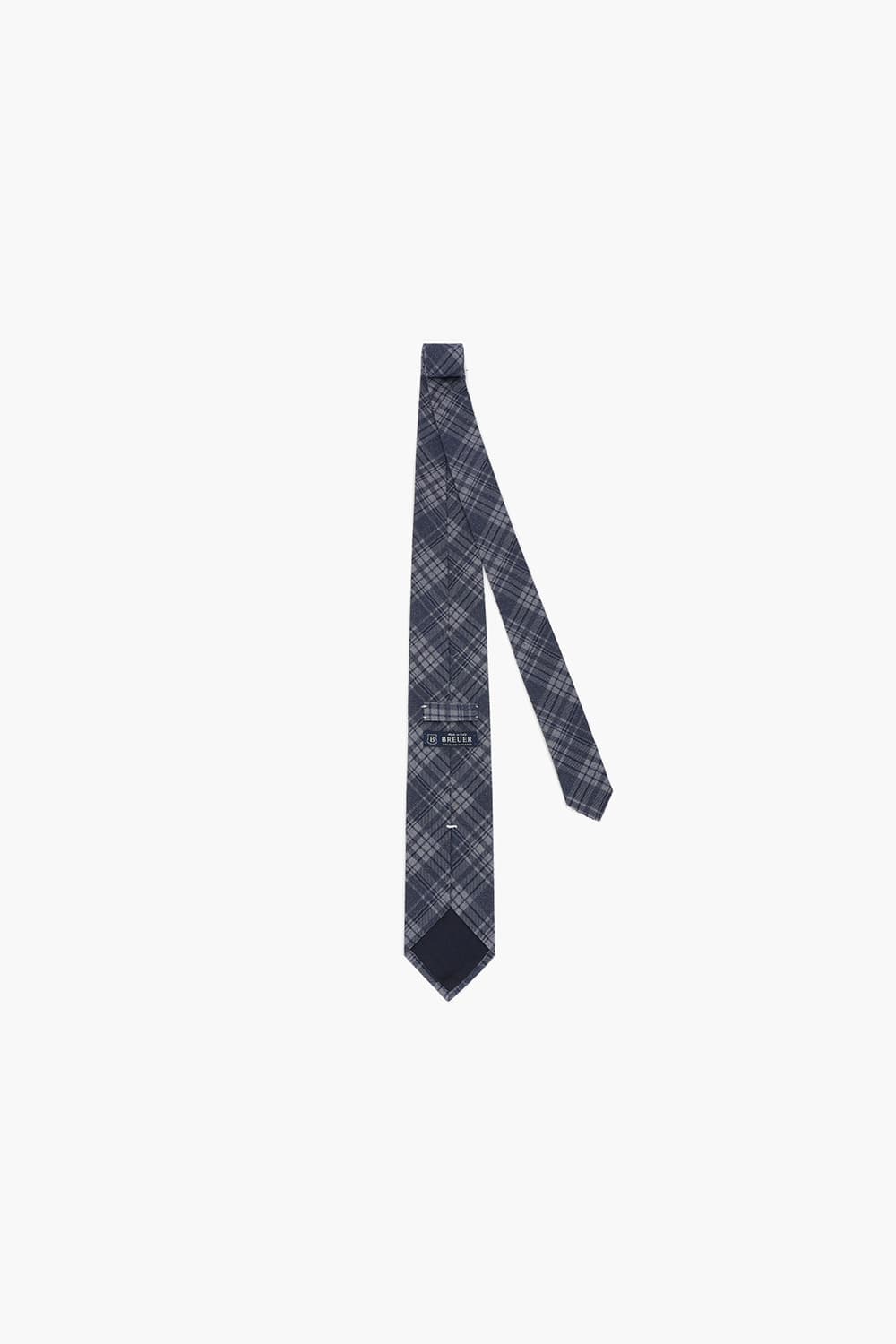 실크 혼방 타탄 체크 넥타이 02367P708505