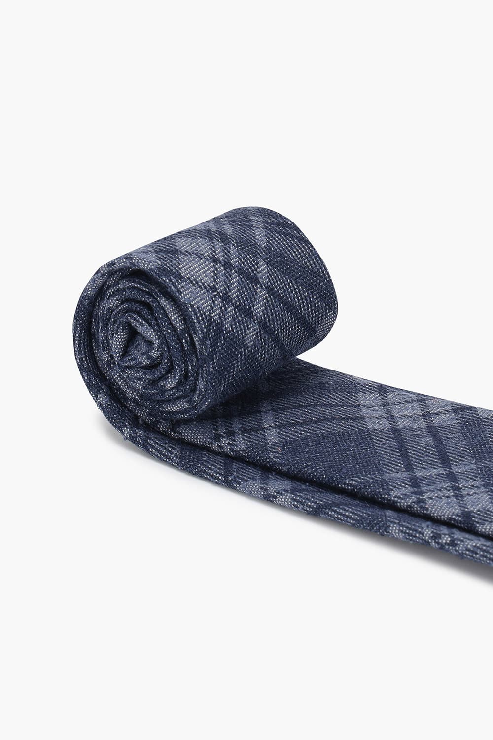 실크 혼방 타탄 체크 넥타이 02367P708505