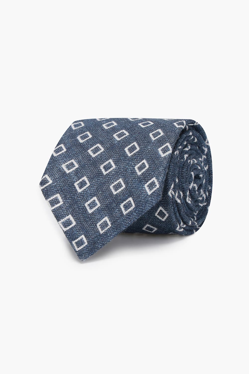 린넨 스퀘어 패턴 넥타이 02330P713902