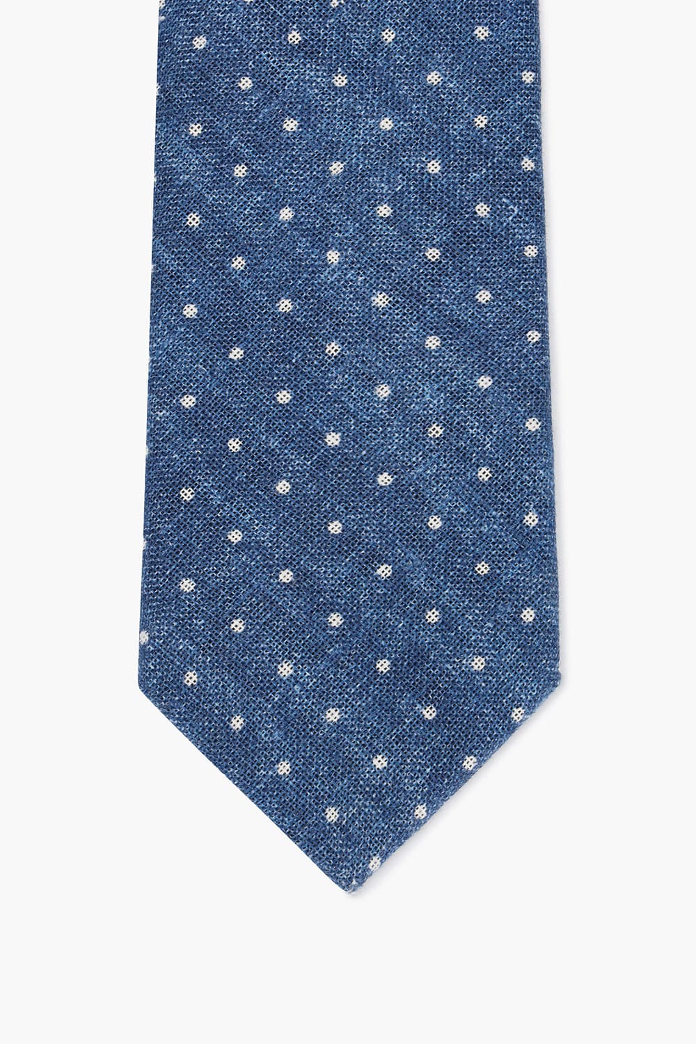 린넨100 블루 넥타이 RD7SMBBTI303R64