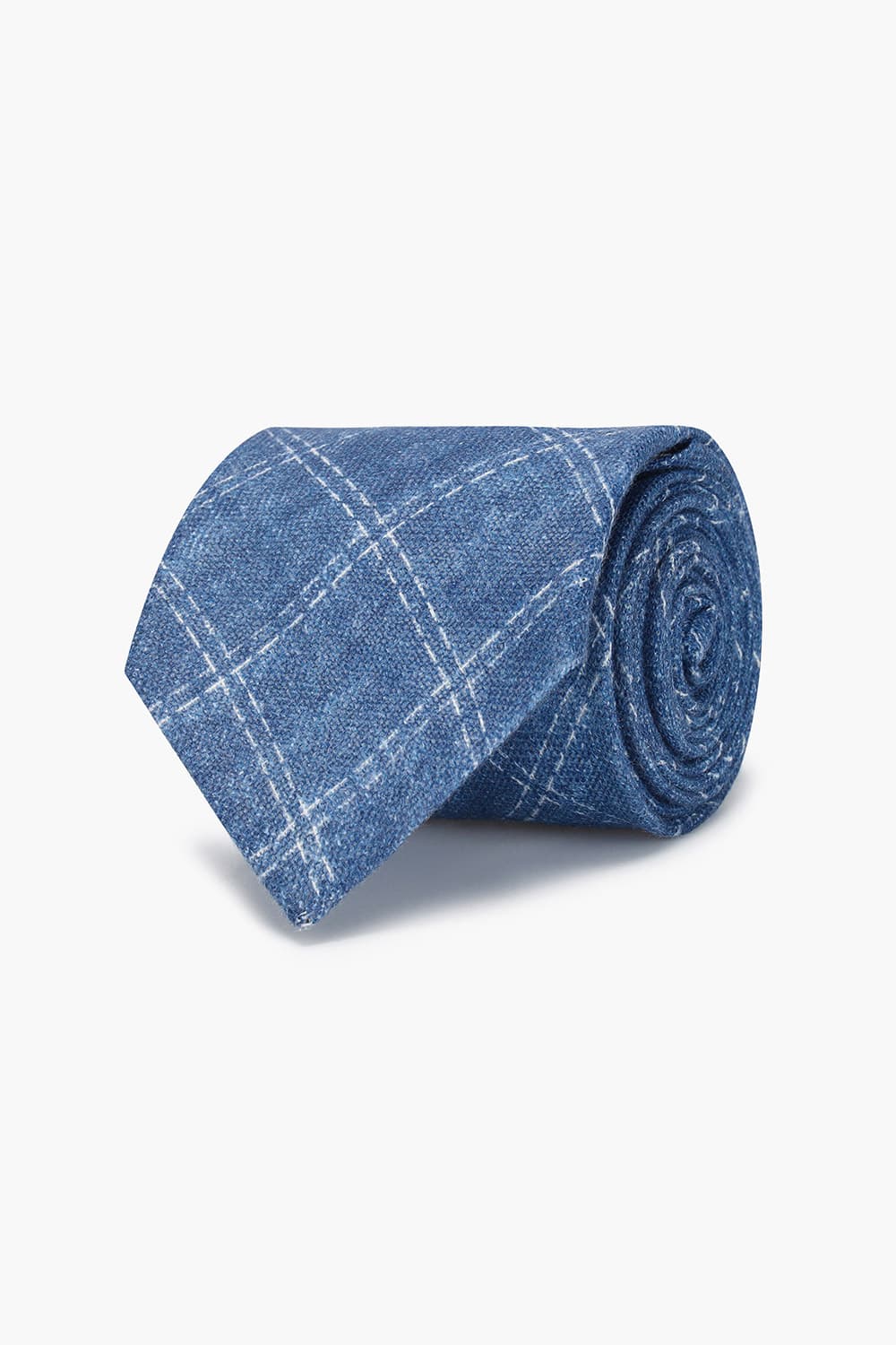 린넨 윈도 체크 넥타이 02330P713918