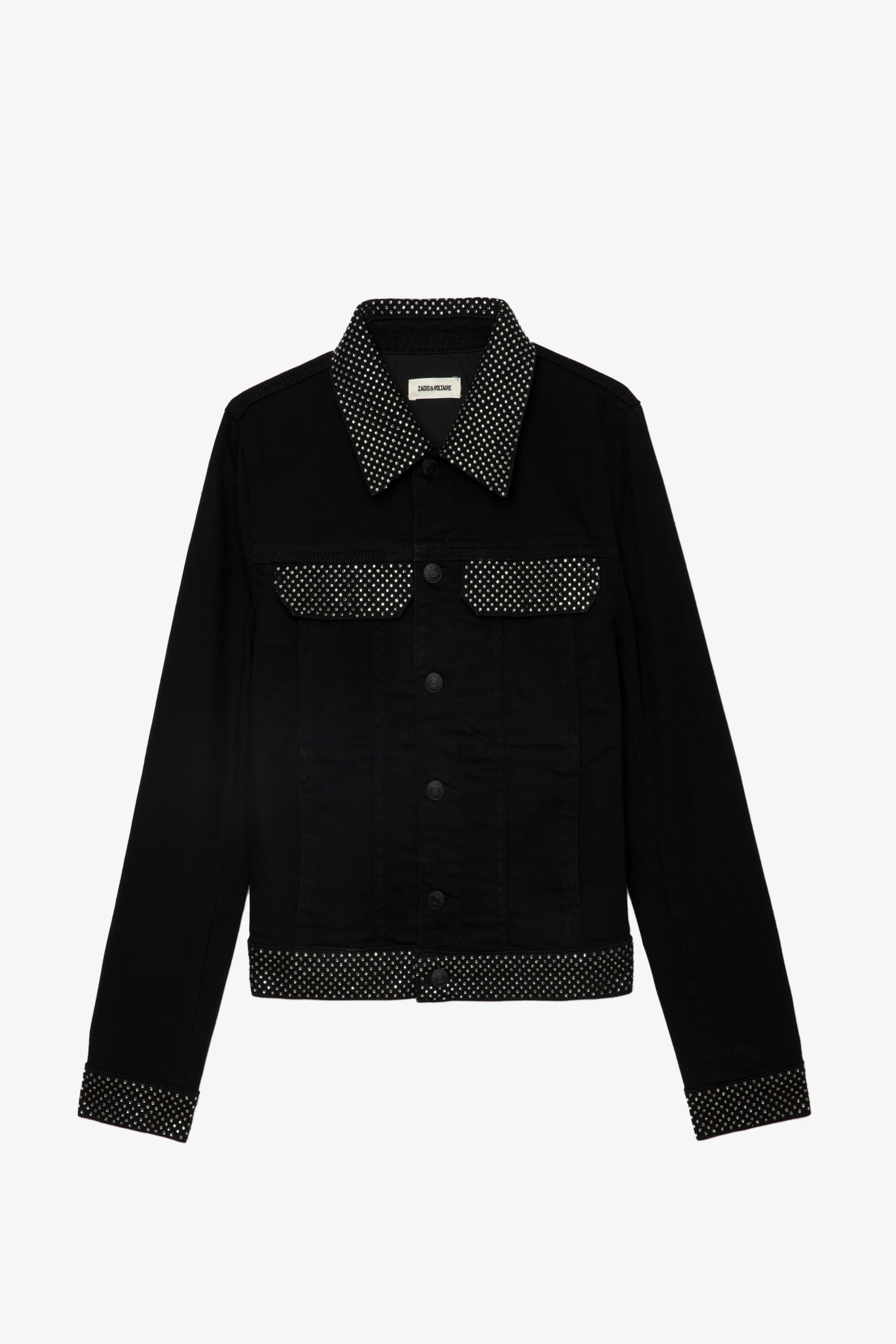 Kioky Strass Denim Jacket