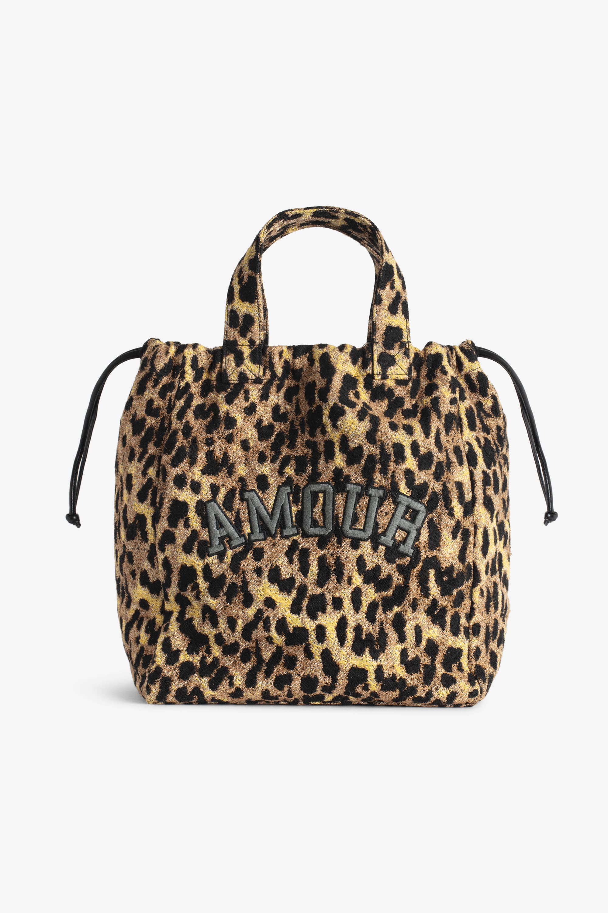 Angel Leopard Tote Bag
