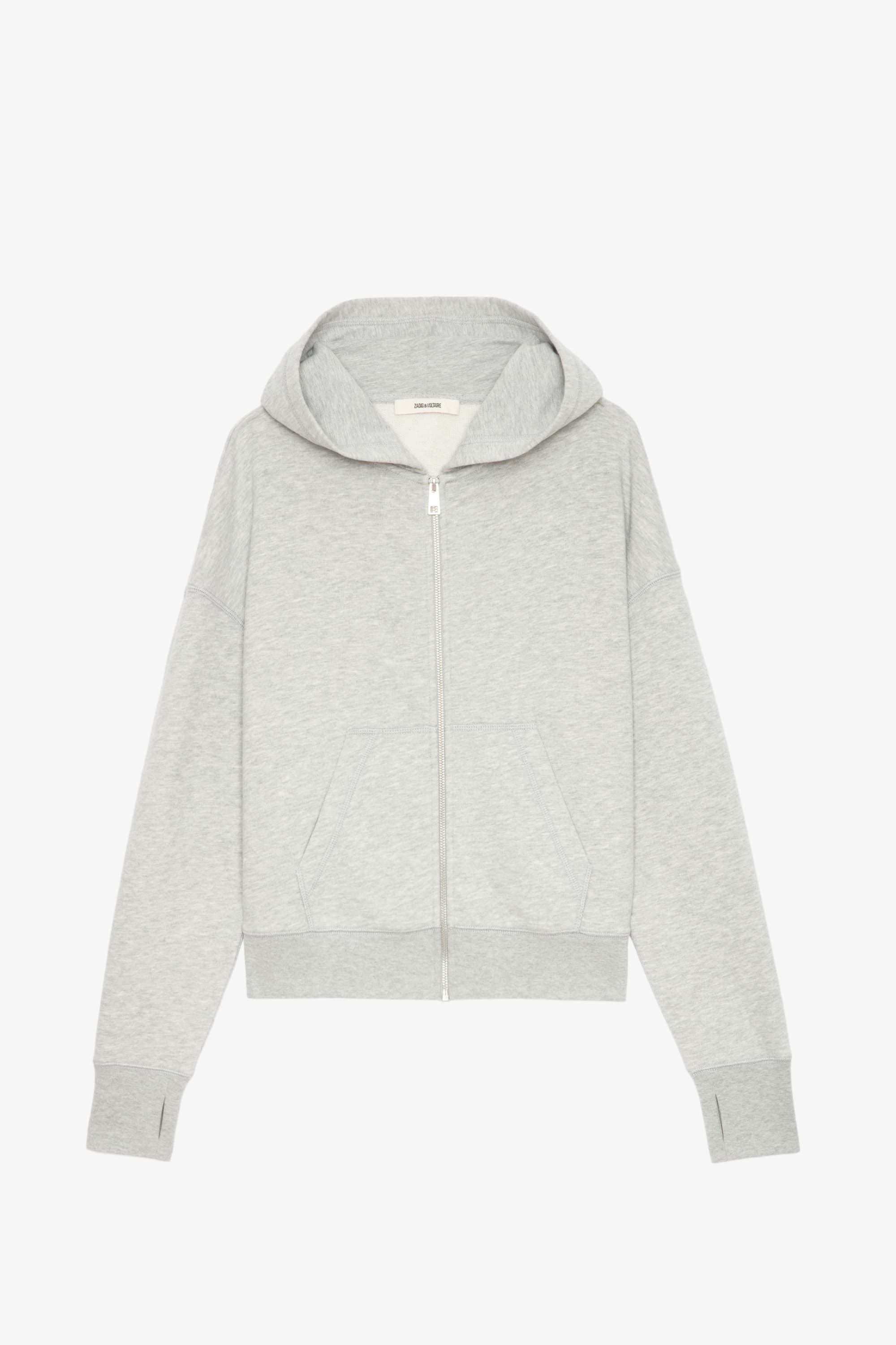 Mia Wings Strass Zip-Up Cardigan