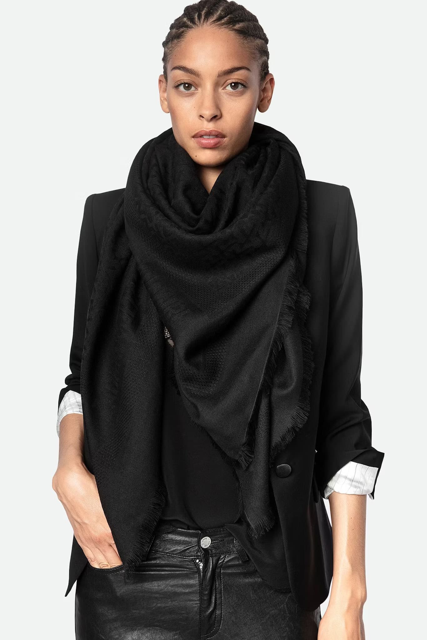 Glenn ZV Monogram Scarf