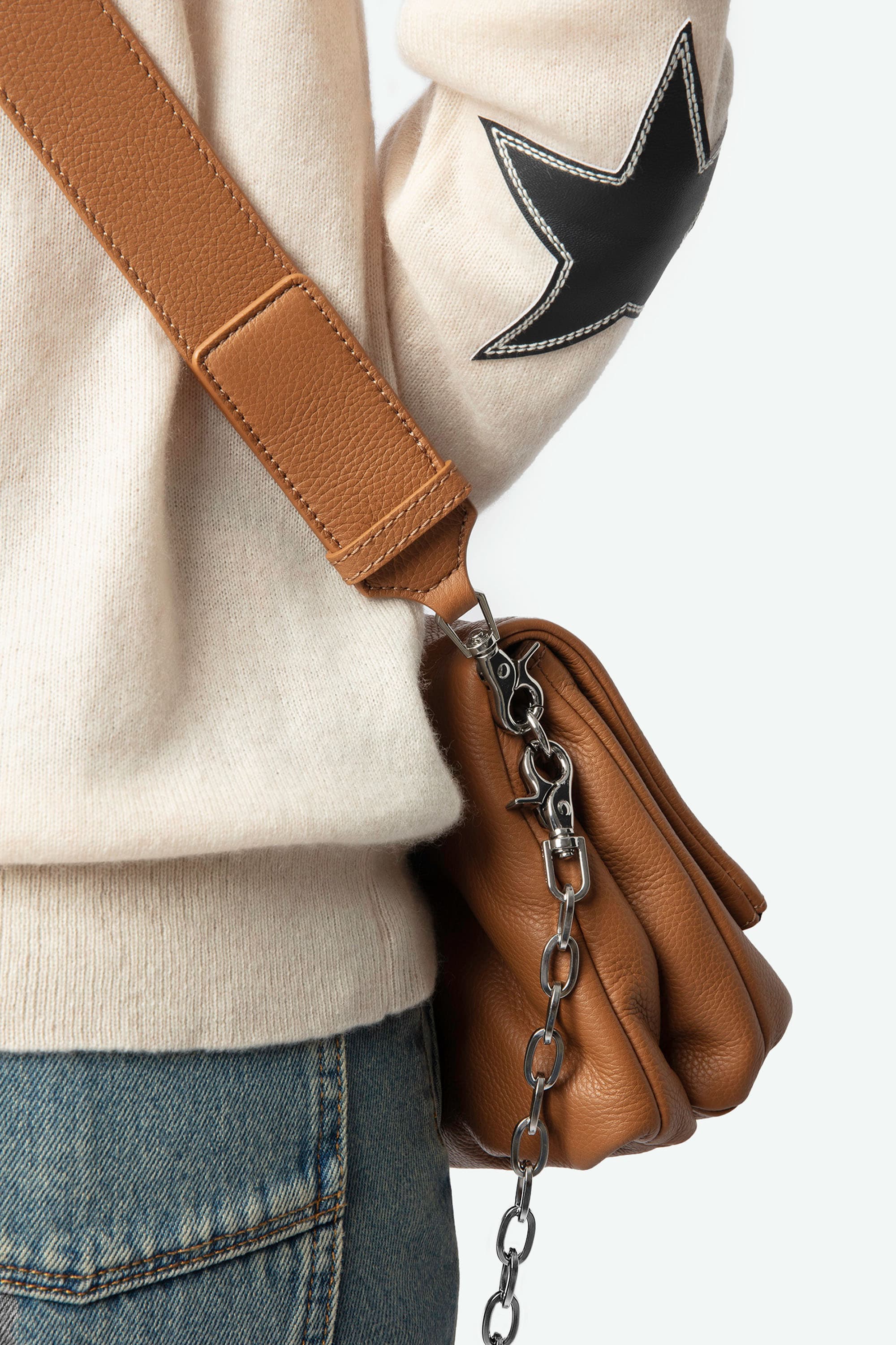 Cici Patch Cashmere Knit