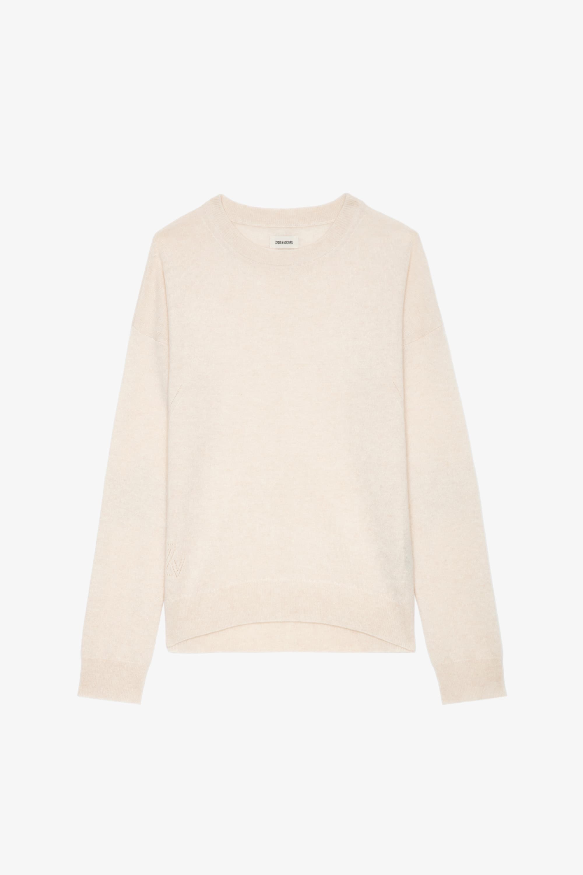 Cici Patch Cashmere Knit