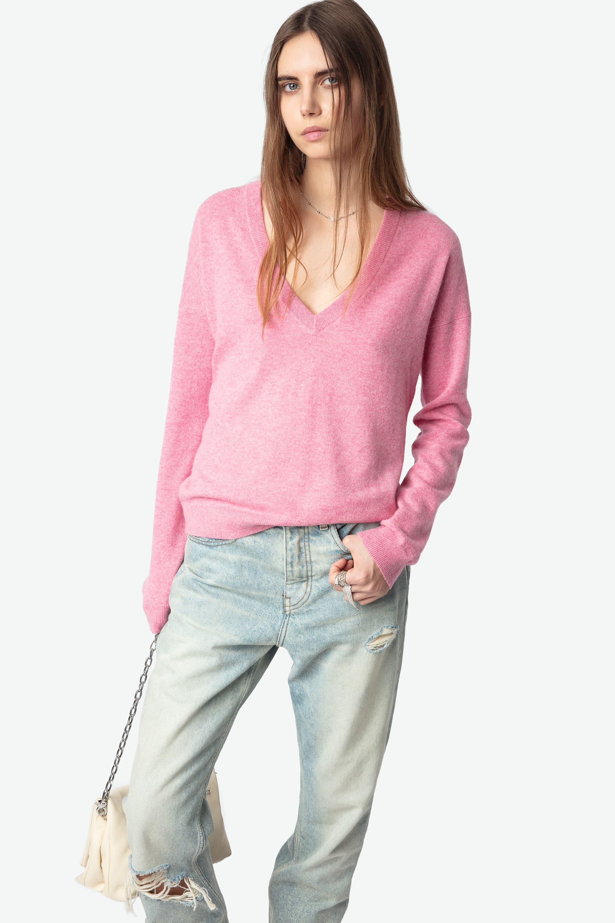 Vivi Patch Cashmere Knit