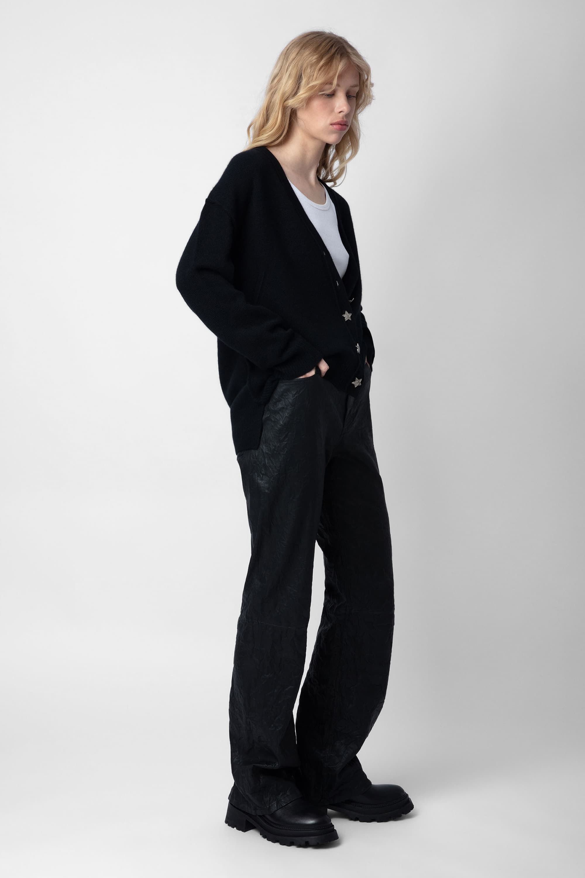 Mirka Jewel Cashmere Cardigan