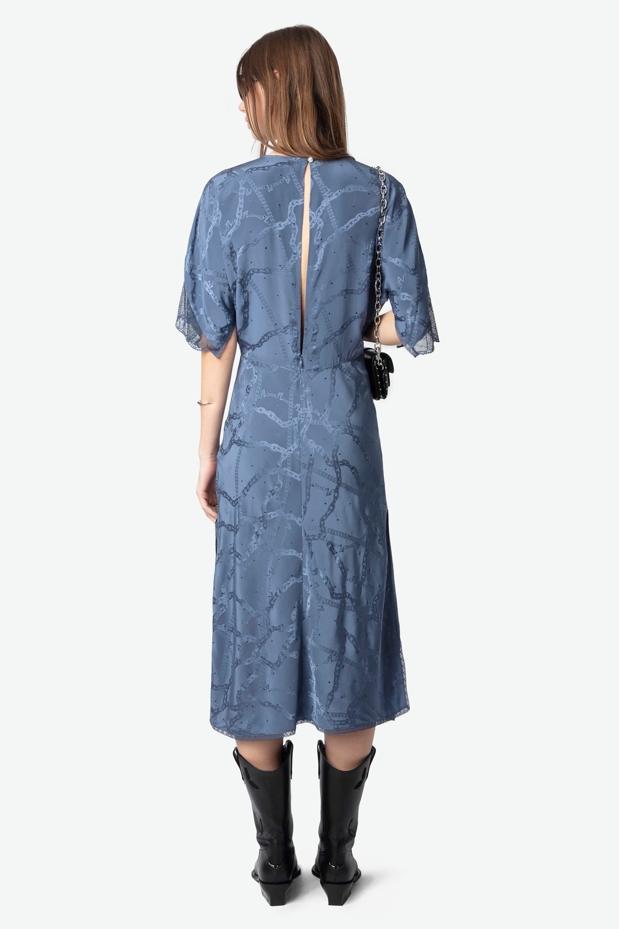 Rey Chain Silk Dress