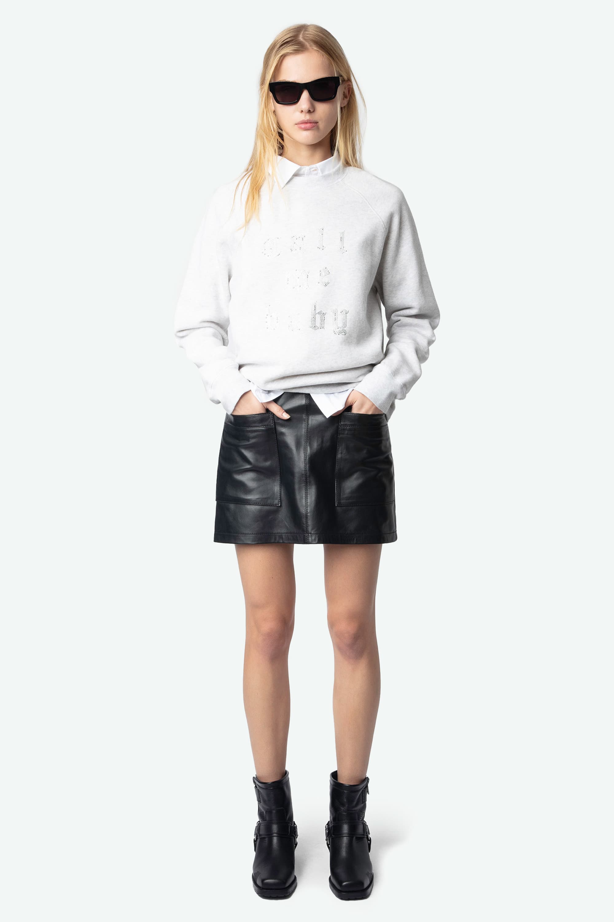 Upper Call Me Baby Strass Sweatshirt