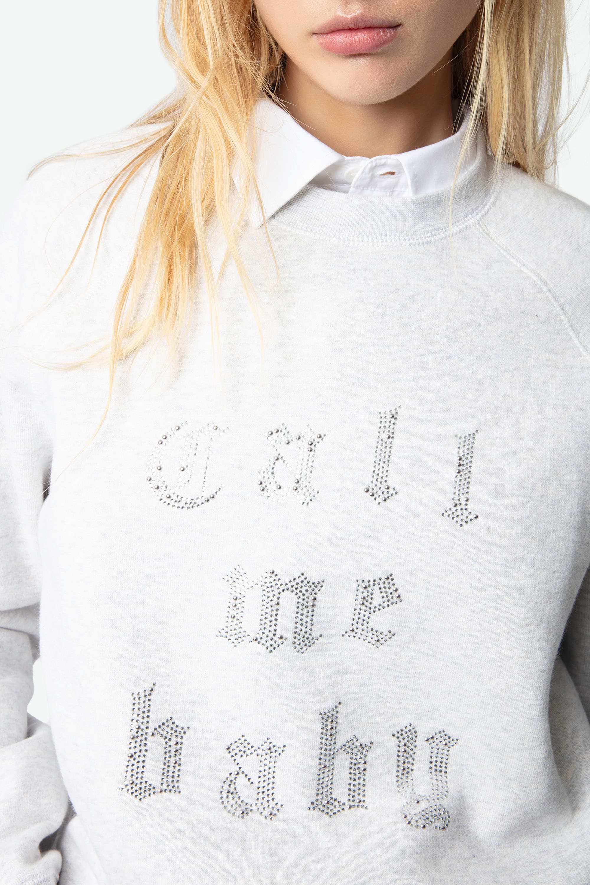 Upper Call Me Baby Strass Sweatshirt