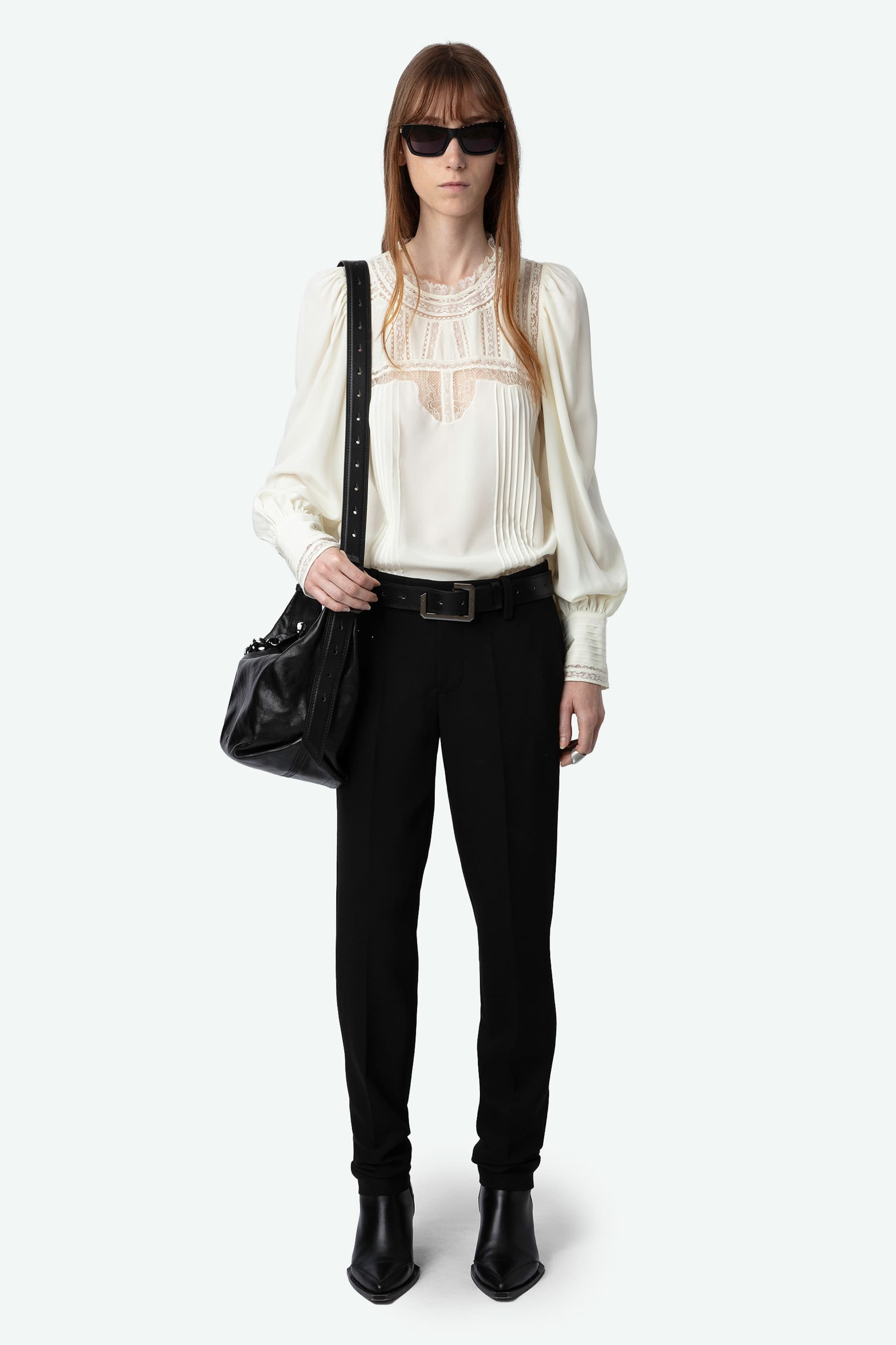 Thena Silk Blouse