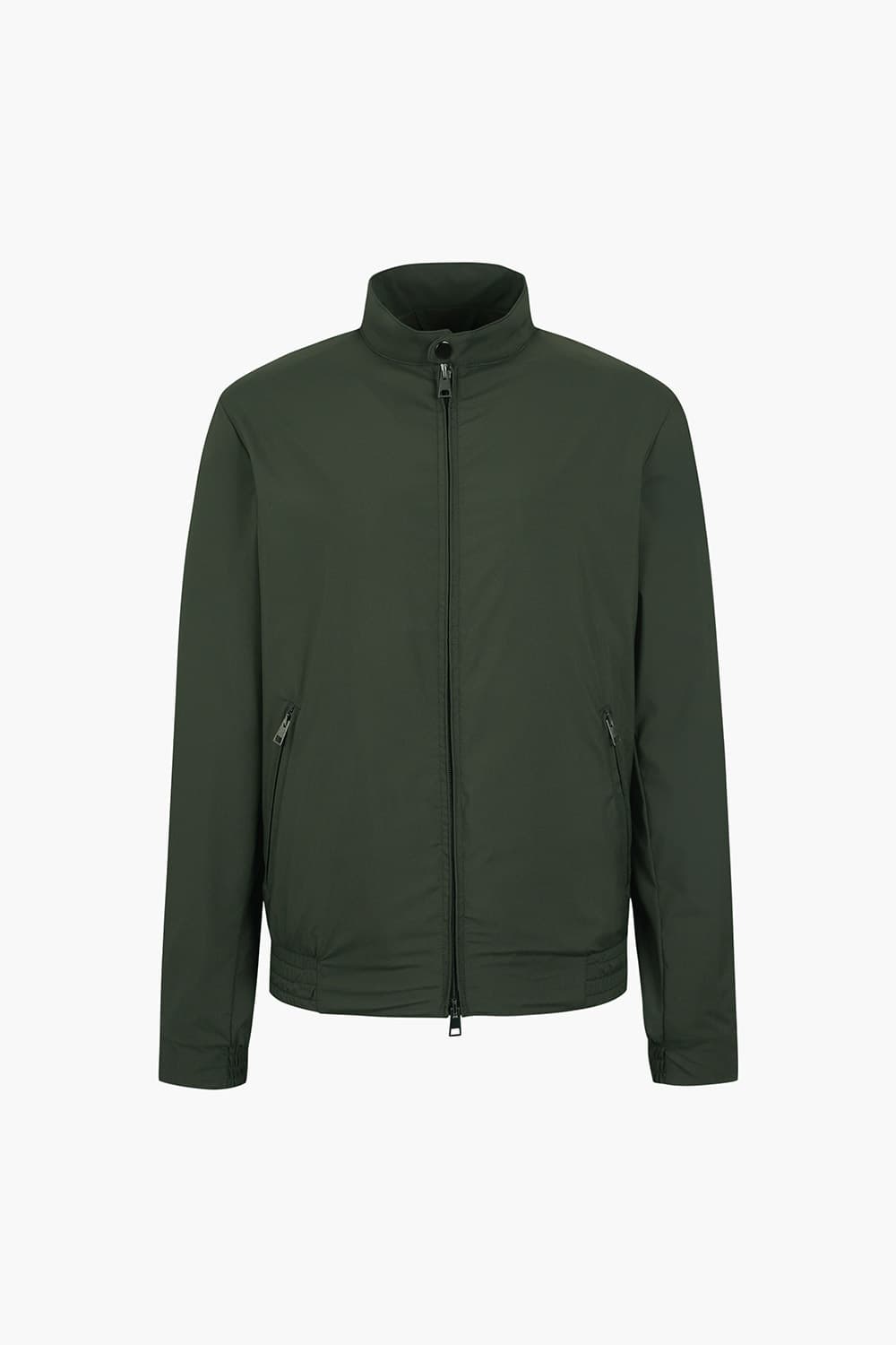 폴리 넥 버튼 점퍼 카키 RE5SMMAOT804R79