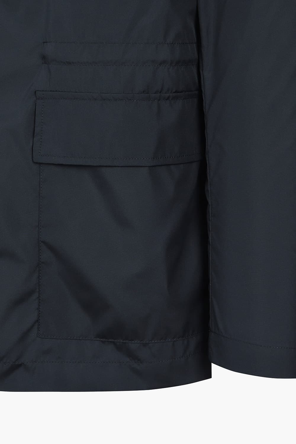 폴리 카라 아우터 네이비 RE5SMMAOT802R66