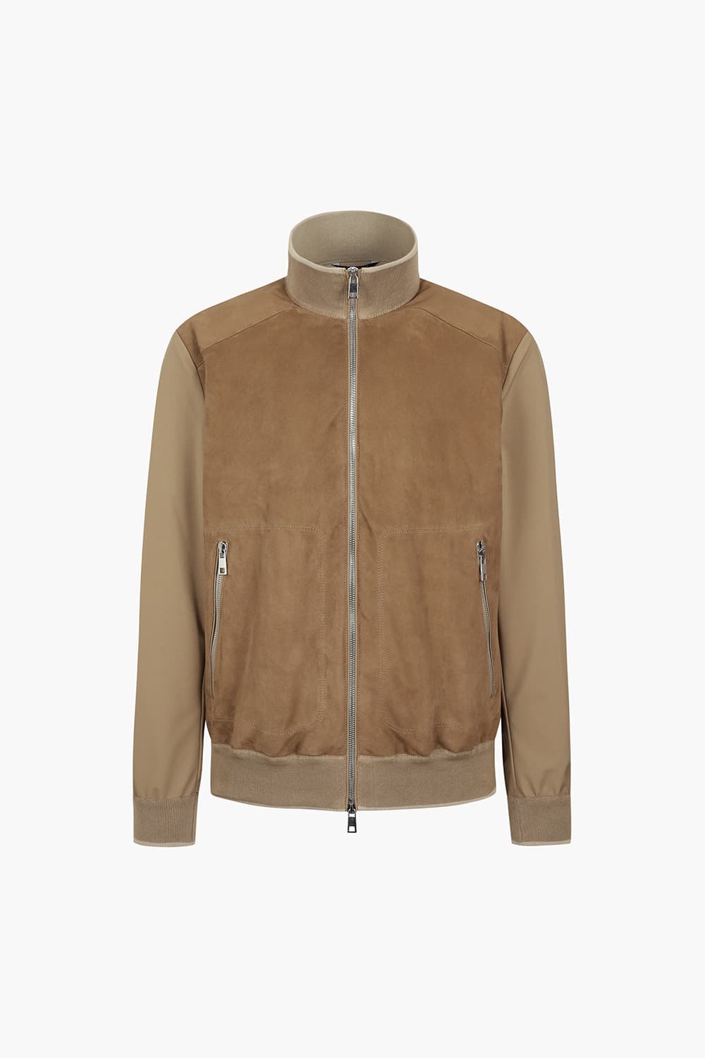 염소가죽 스웨이드 블루종 브라운 RE5SMMALE801R85