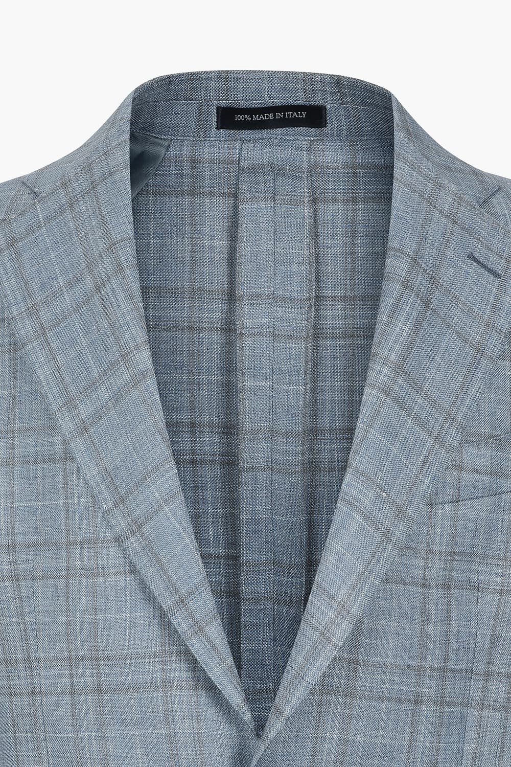 믹스 로로피아나 체크 자켓 블루 RE5SMMAJA807R62