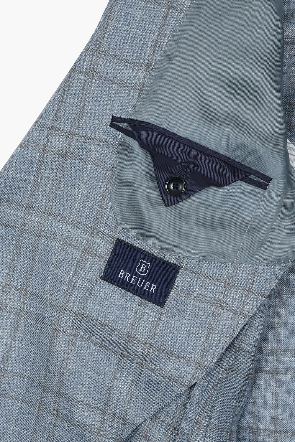 믹스 로로피아나 체크 자켓 블루 RE5SMMAJA807R62