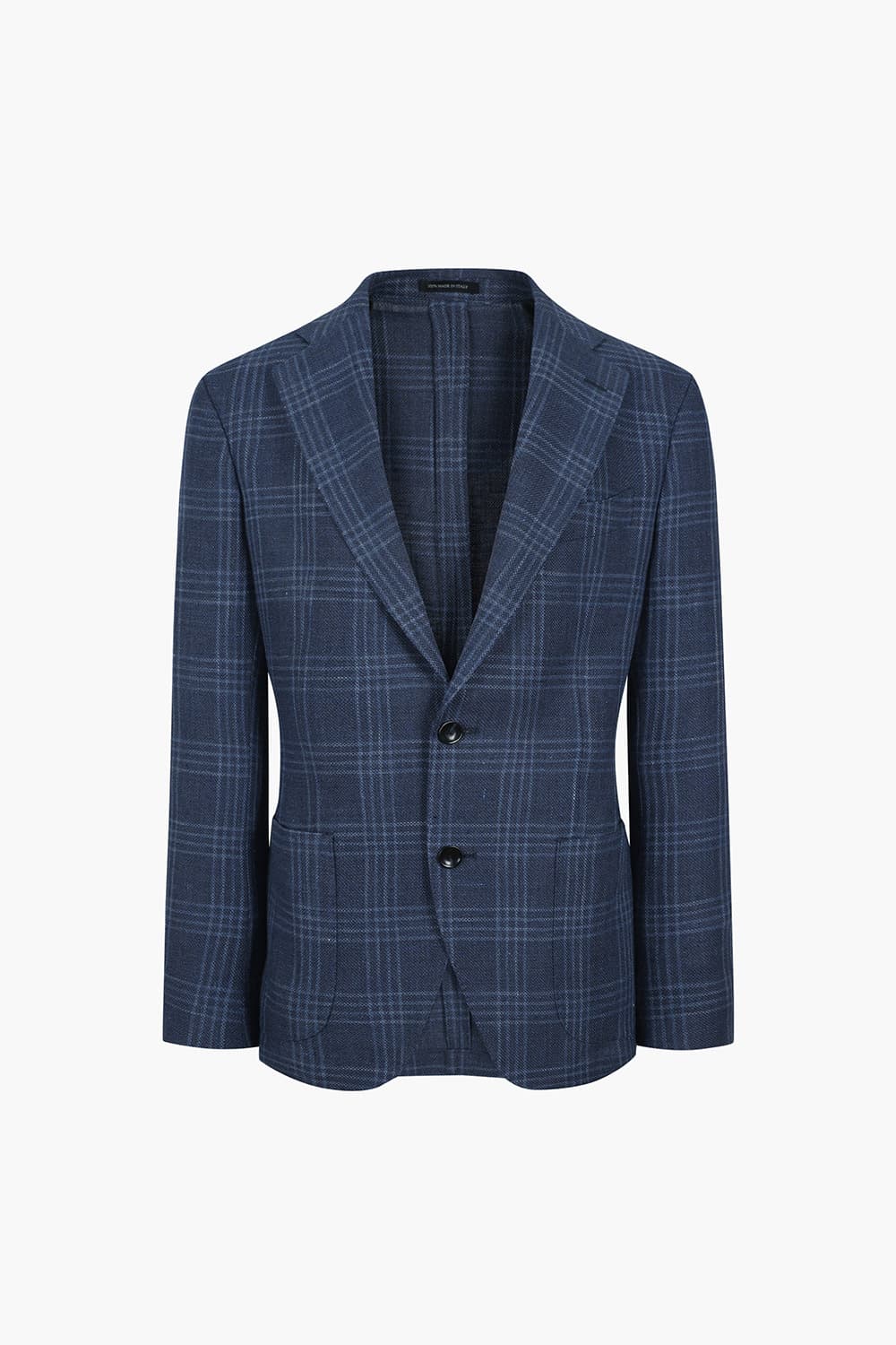 울 린넨믹스 자켓 블루 RE5SMMAJA804R64