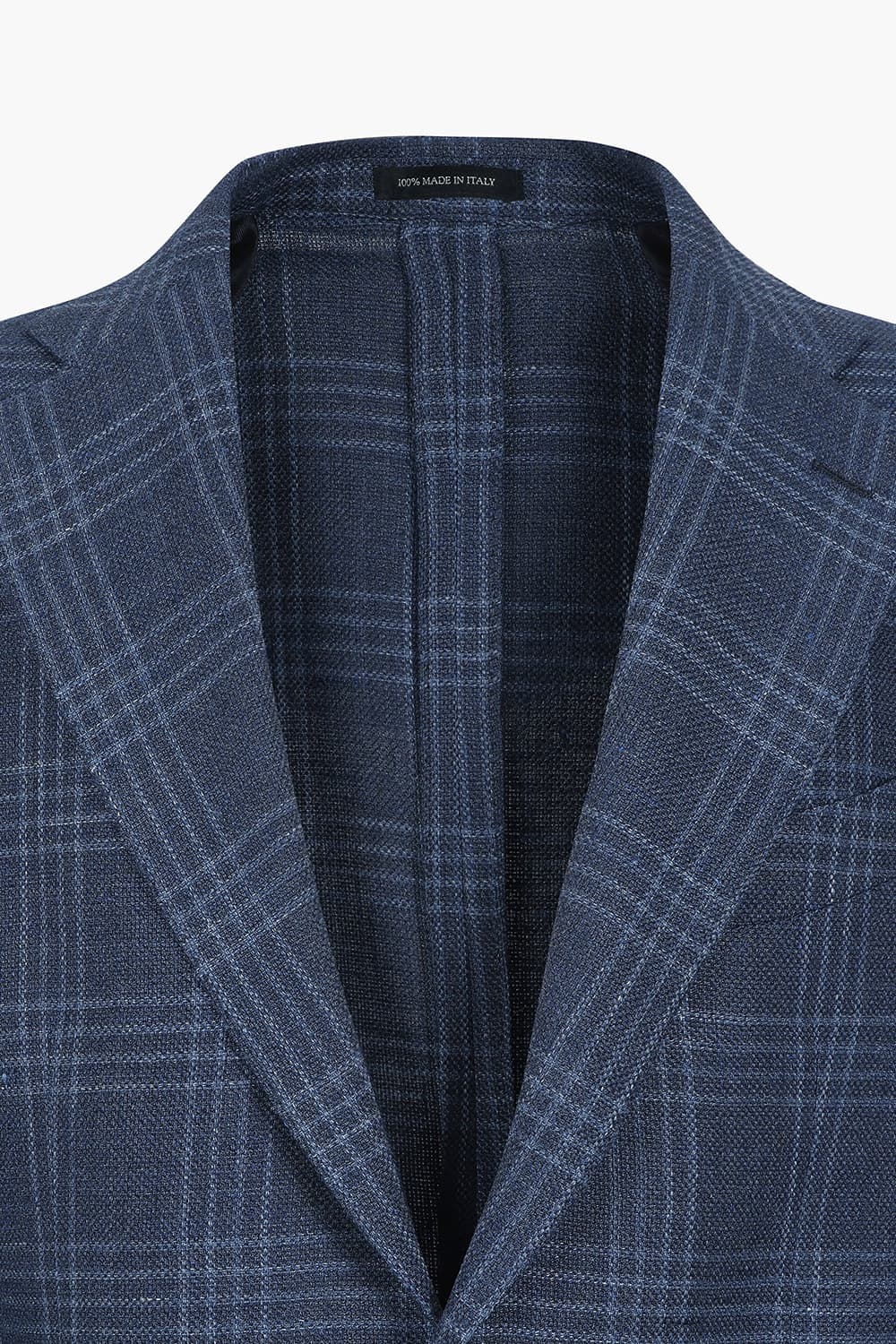 울 린넨믹스 자켓 블루 RE5SMMAJA804R64