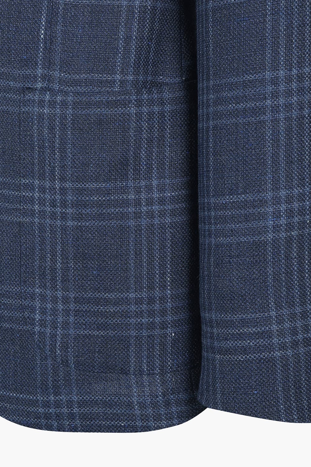 울 린넨믹스 자켓 블루 RE5SMMAJA804R64