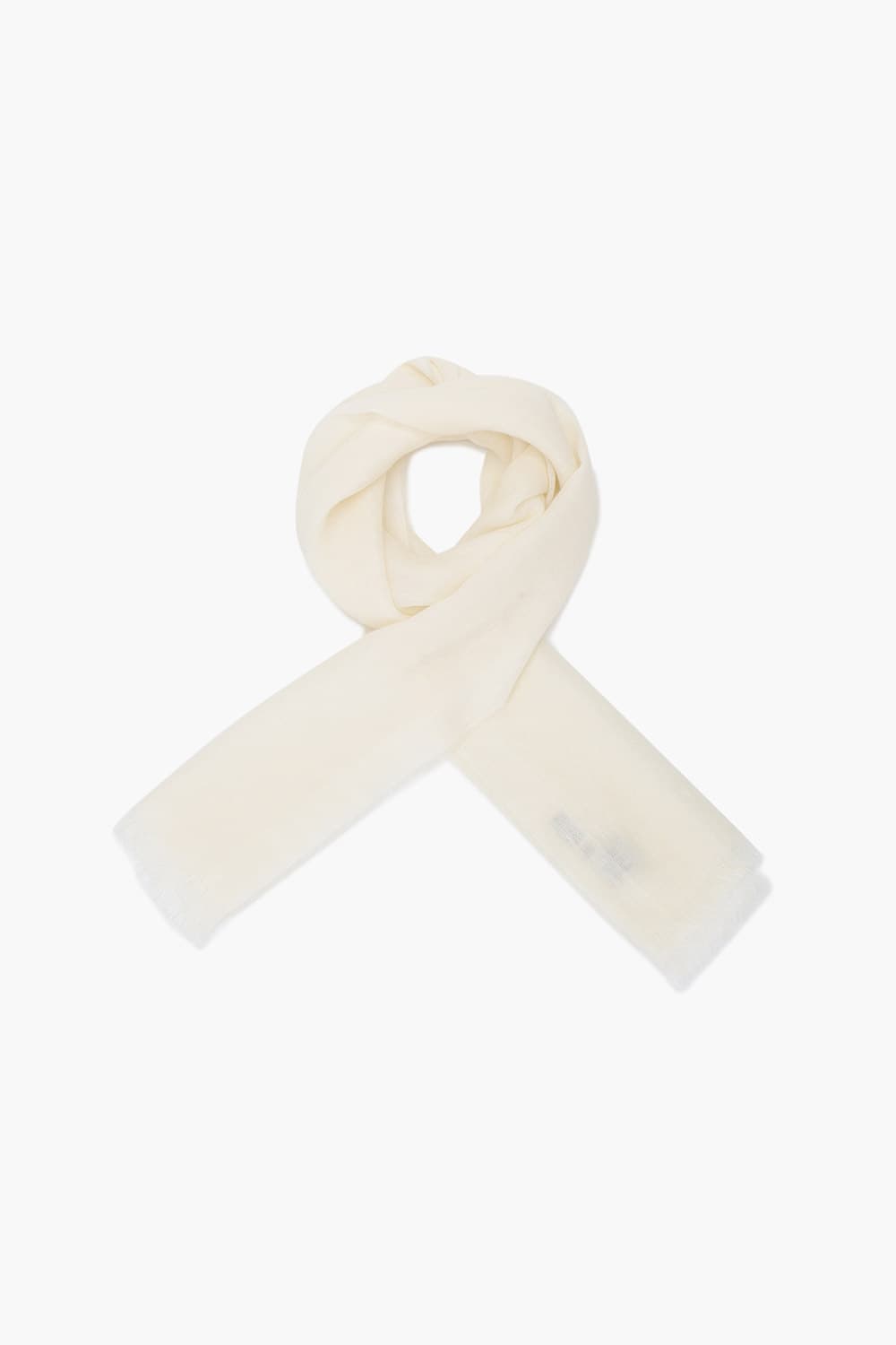 린넨 캐시믹스 스카프 라이트 아이보리 RE5SMBBSC102R13