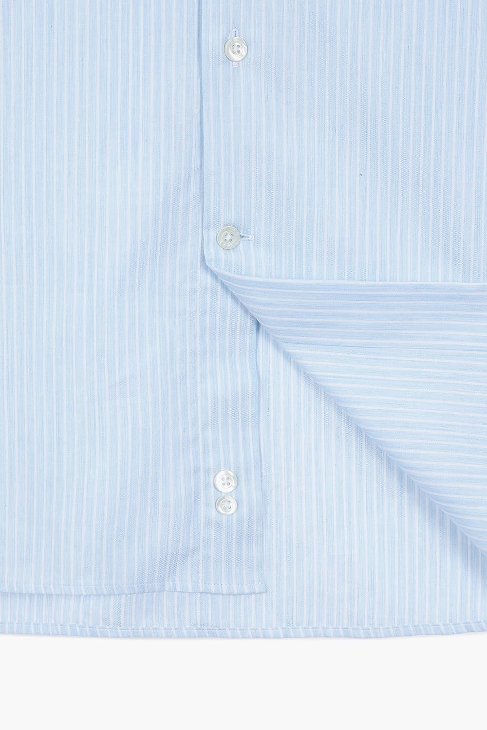 BEAULIEU 코튼 스트라이프 셔츠 BE160P544202