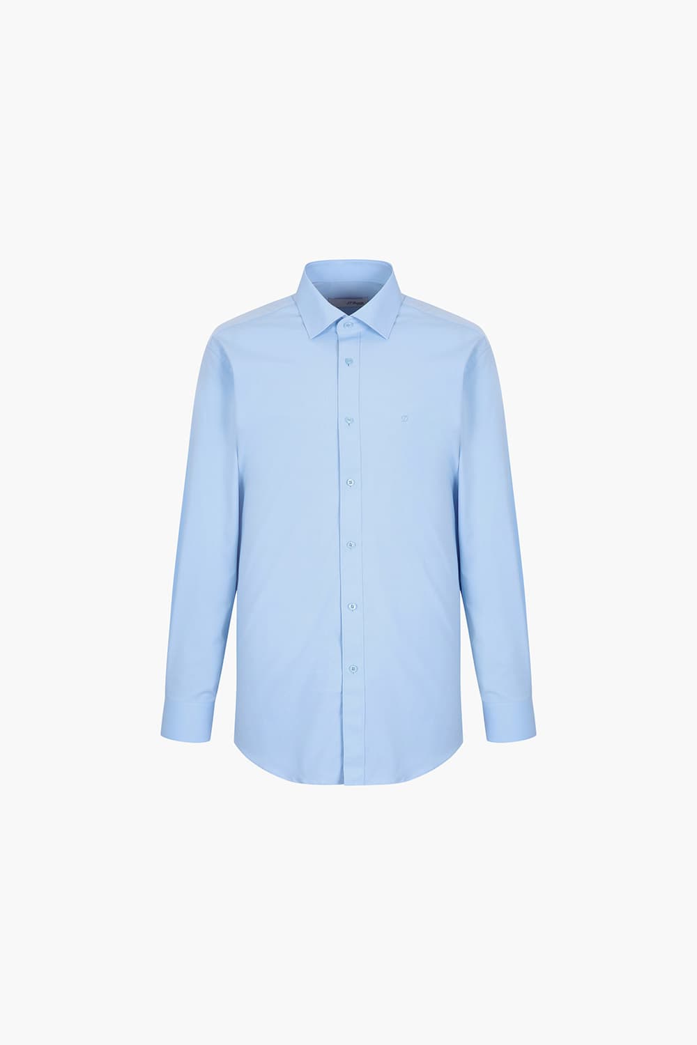 스트레치 트리콜로르바 자수 104 비즈니스 셔츠 블루 SE5SM11LS104SBU