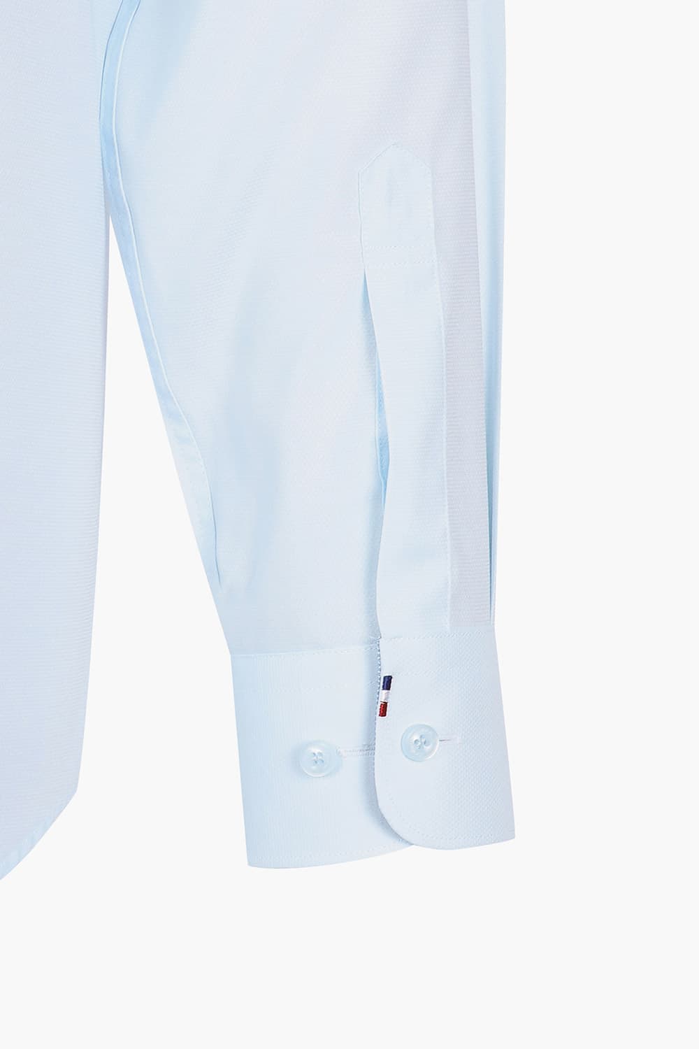 텐셀 배색 트리콜로르바 자수 109 비즈니스 셔츠 블루 SE5SM11LS109SBU