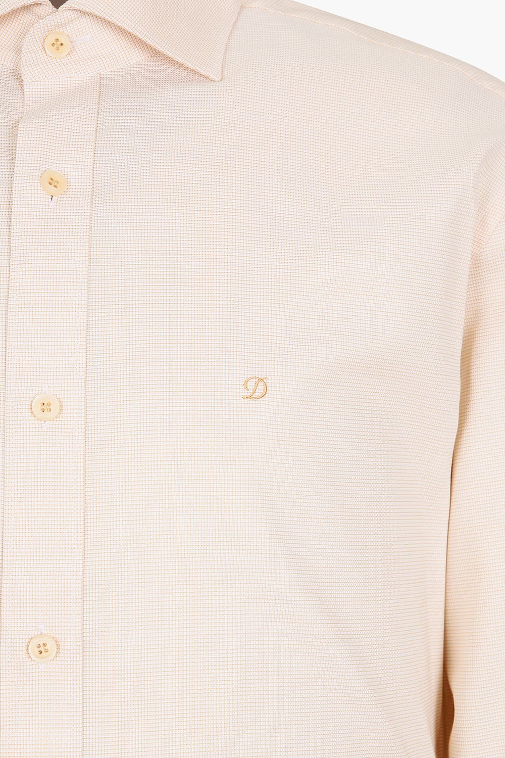 소프트 도비 배색 318 컴포터블 셔츠 베이지 SE5SM21LS318SBG