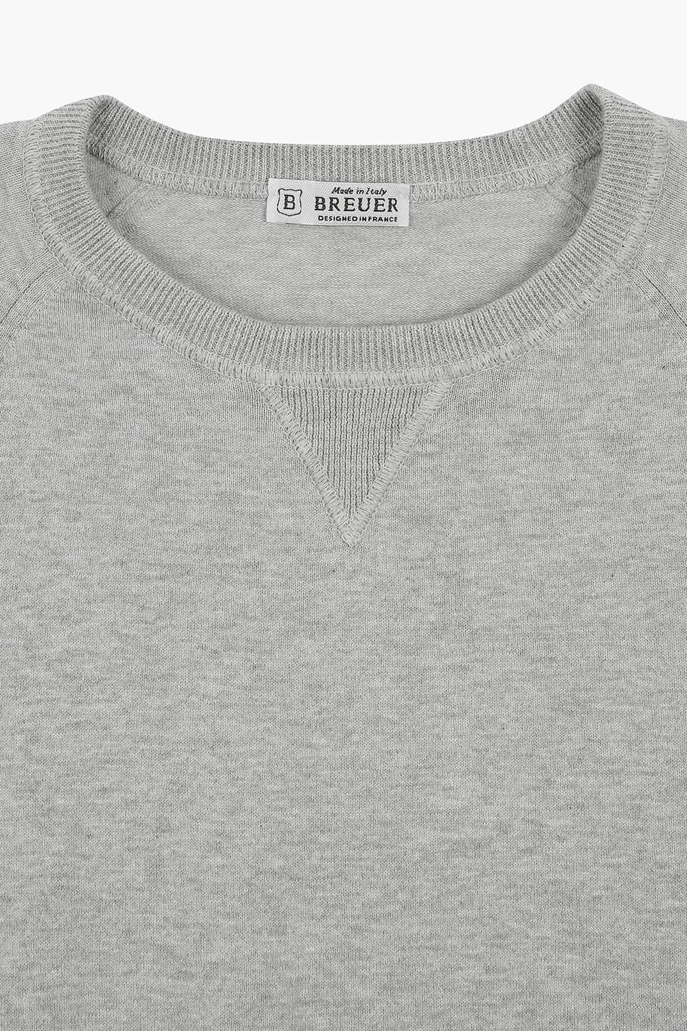 코튼 스웨트 니트 그레이 RE5SMBAKN104R93