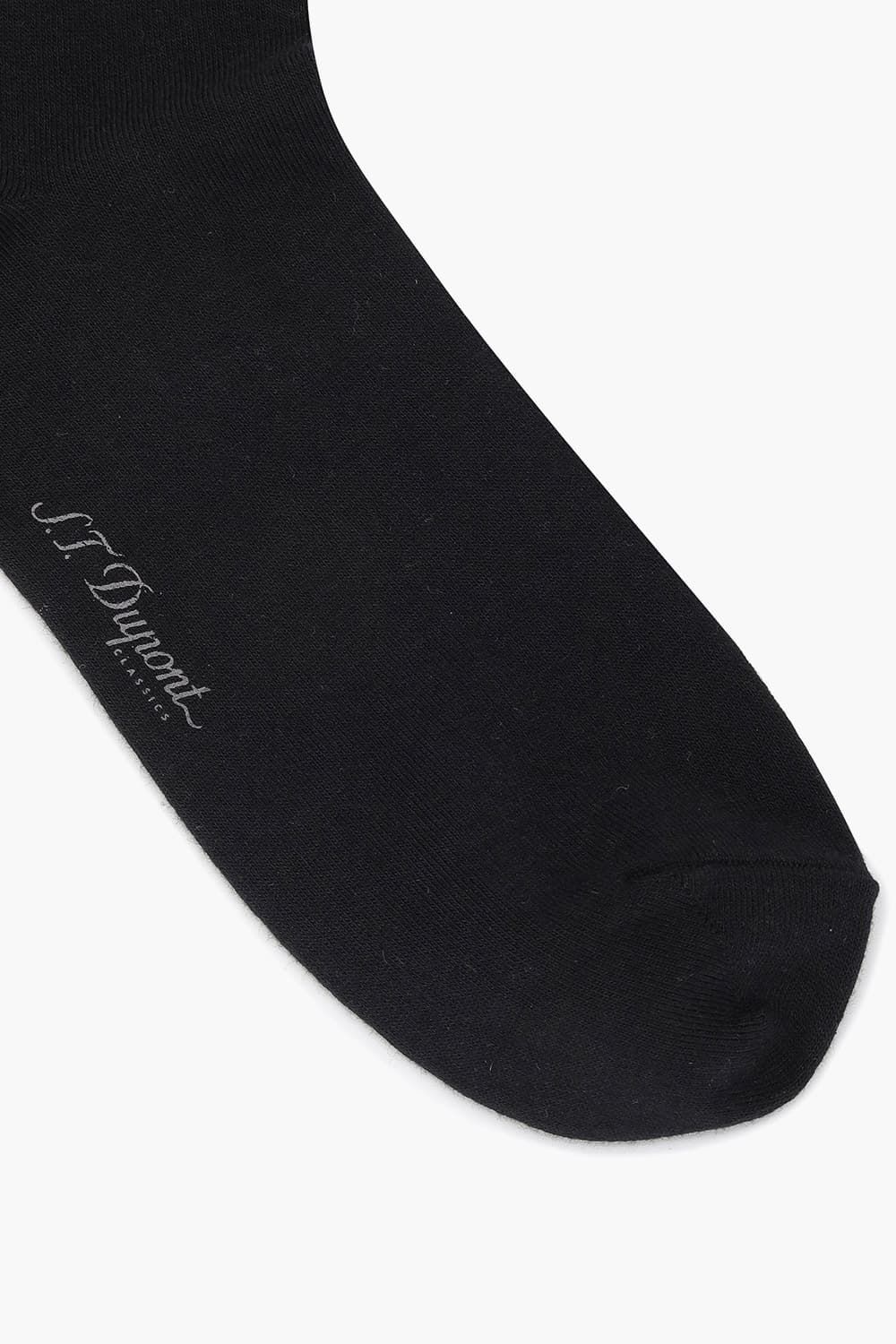 트리콜로르 자수 1301 장목 양말 블랙 SE5SMA171301SBK