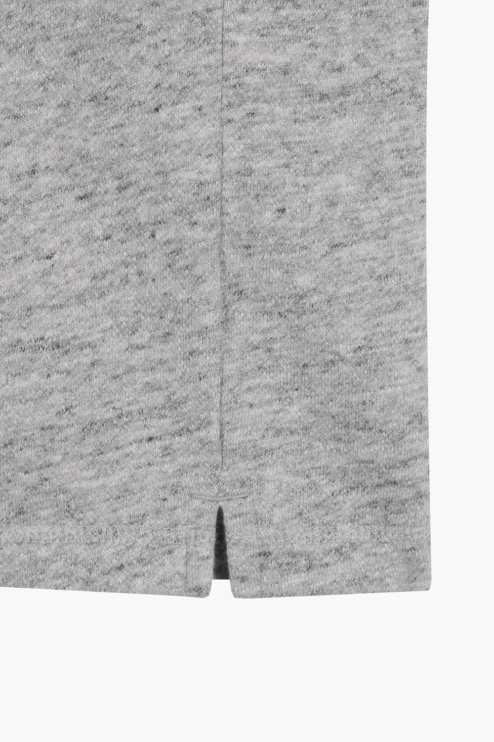 데일리 라운드 티셔츠 그레이 QE5SMHTTE102Q91