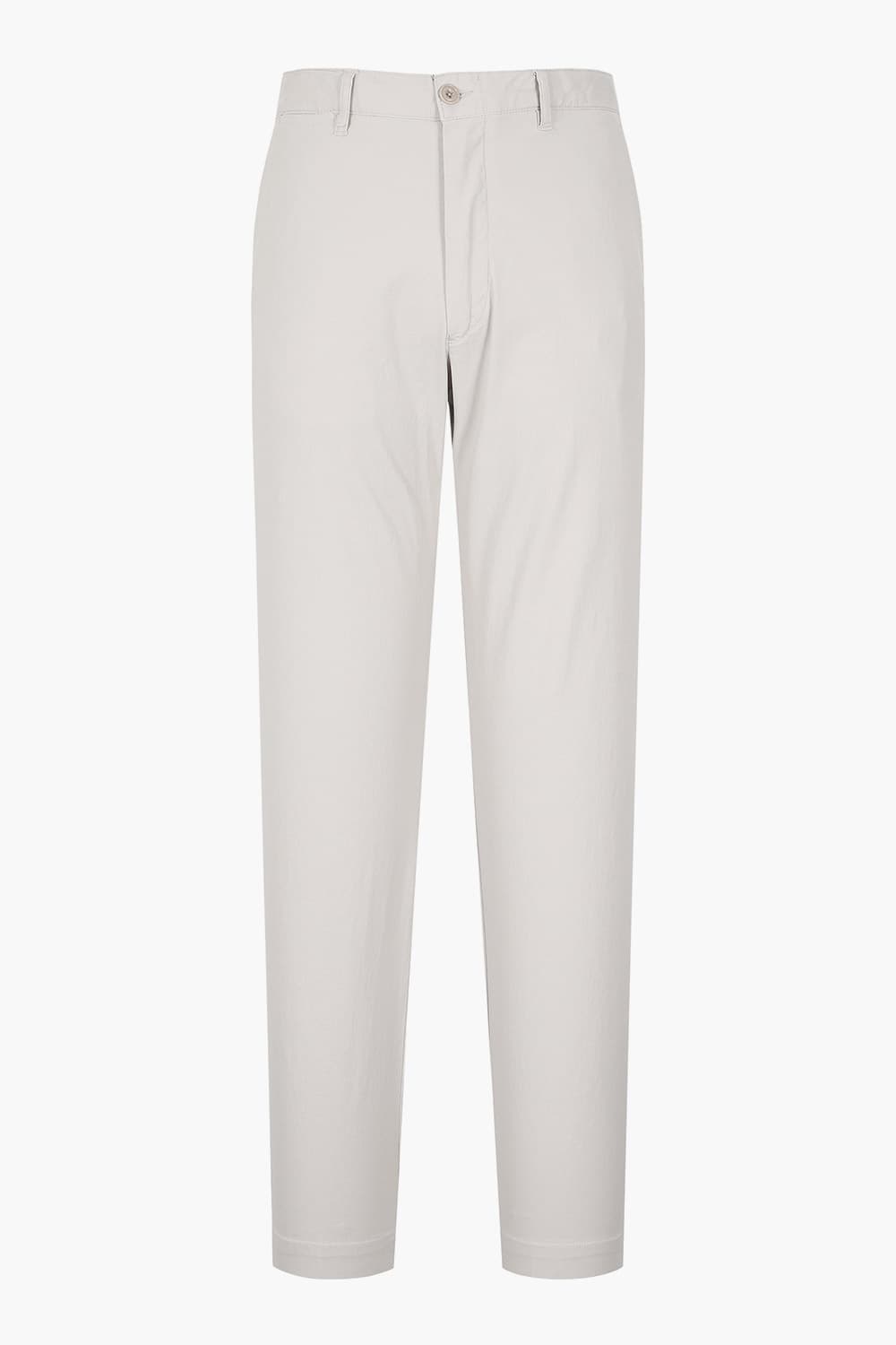 코튼 스트레이트핏 팬츠 그레이 QE5SMHTPT107Q90