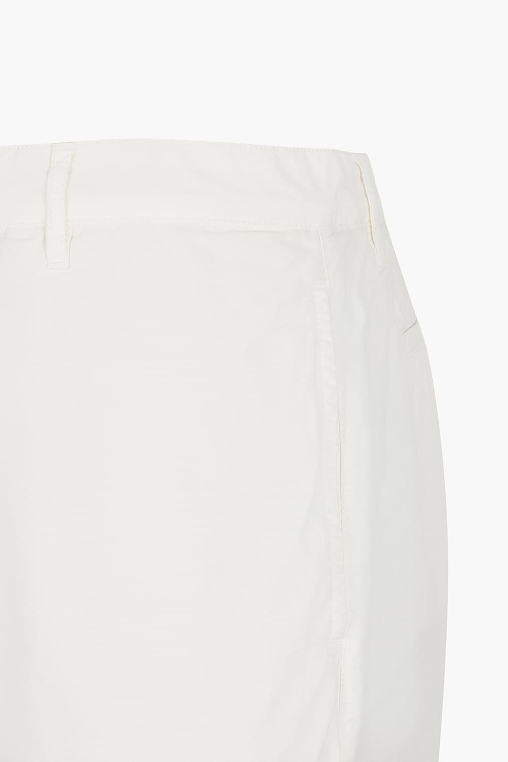 코튼 스트레이트핏 팬츠 아이보리 QE5SMHTPT103Q13